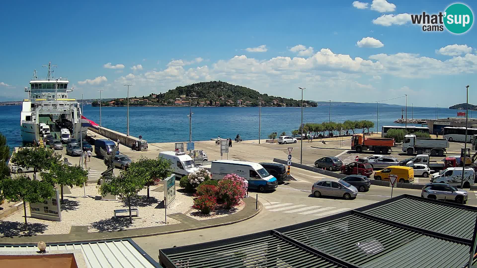 Cámara web UGLJAN – Transportar de Preko a Zadar