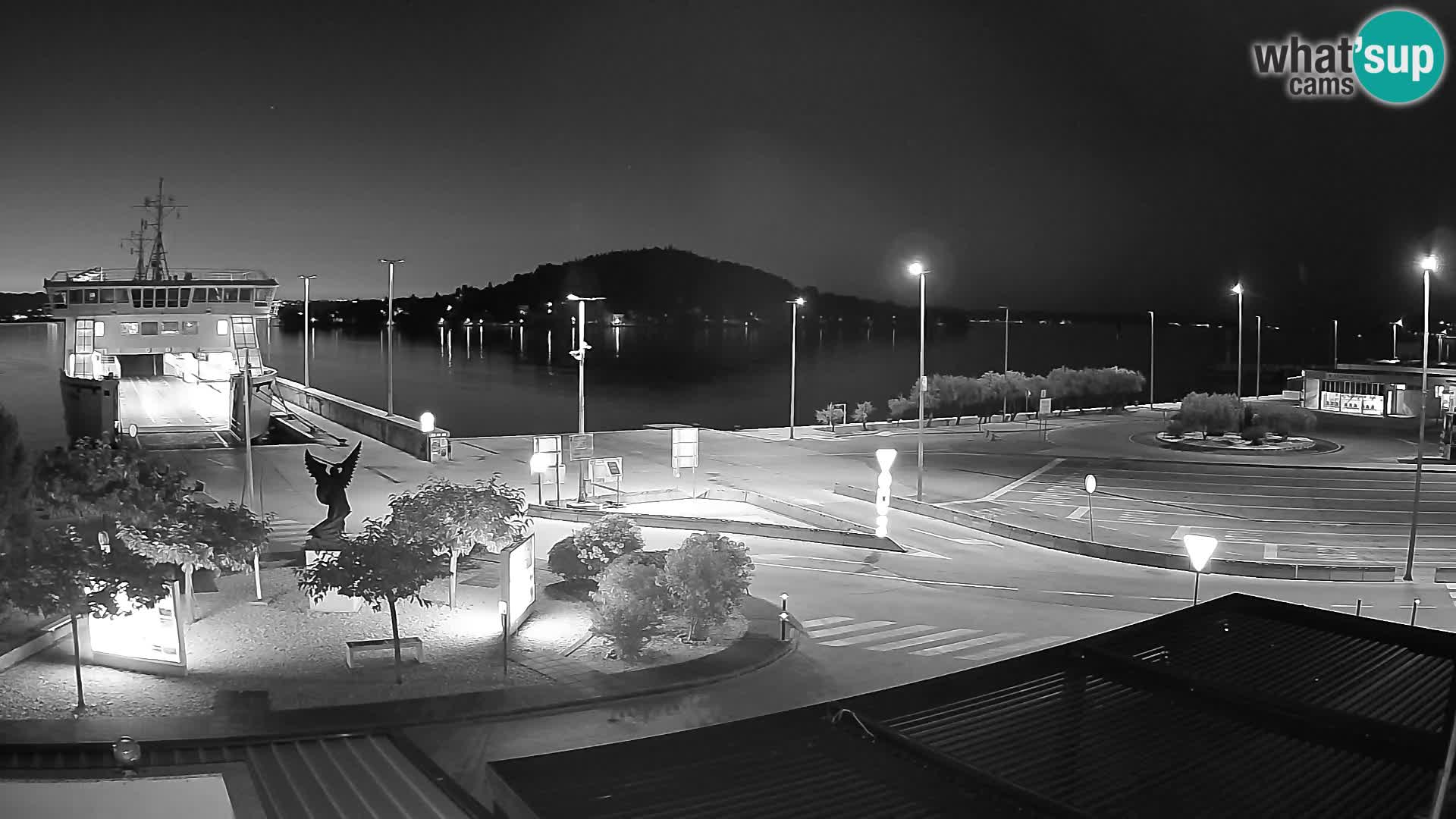Spletna kamera Ugljan – trajekt Preko – Zadar