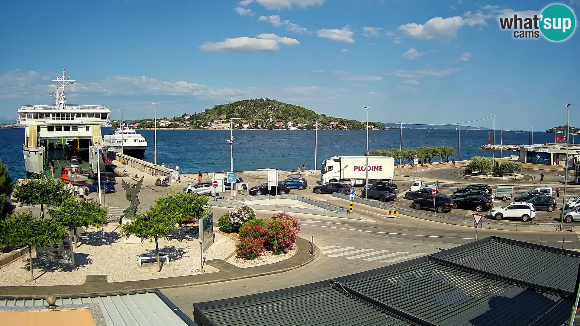 Cámara web UGLJAN – Transportar de Preko a Zadar