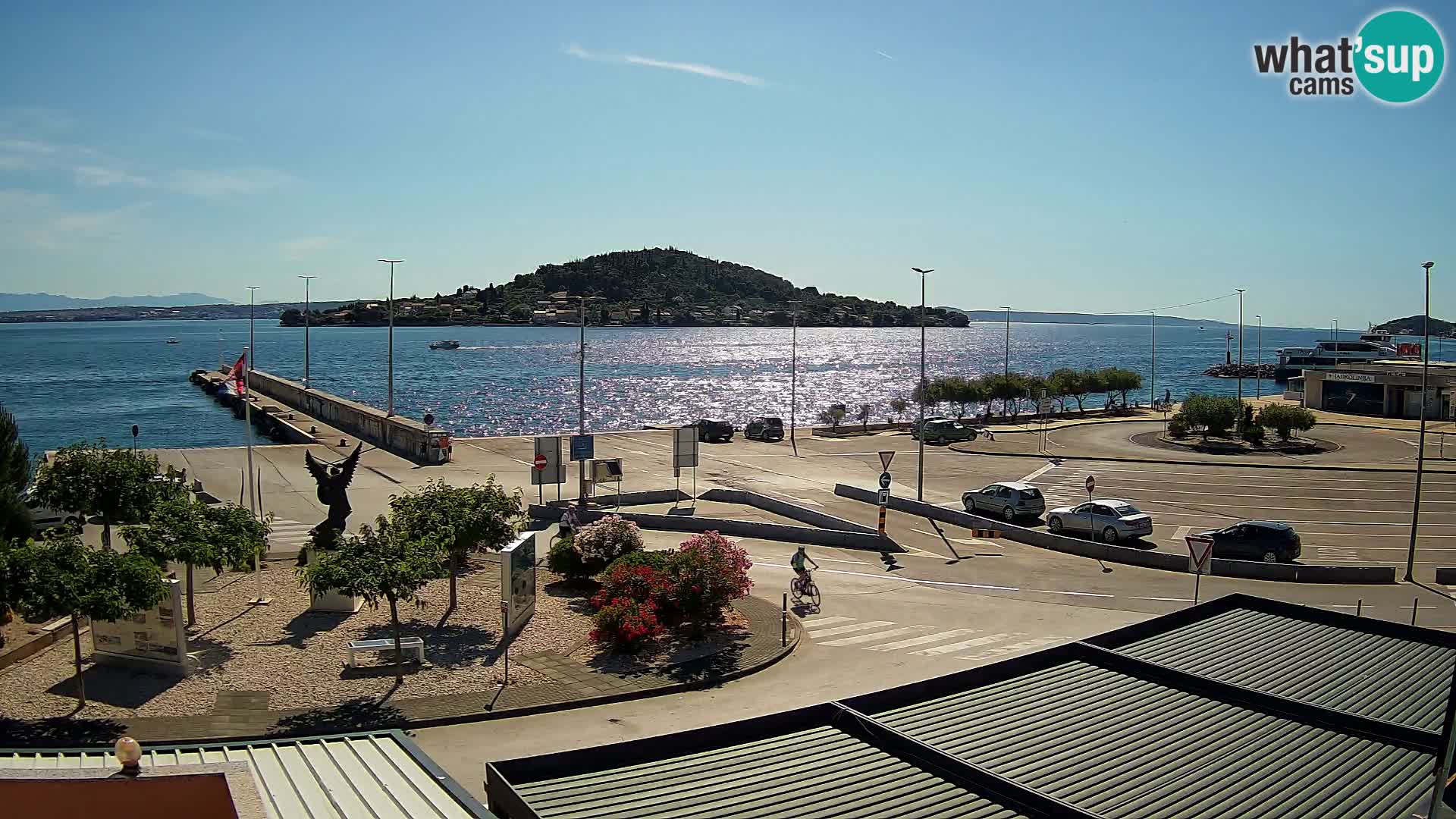 Webcam Ugljan – Preko Ferry to Zadar