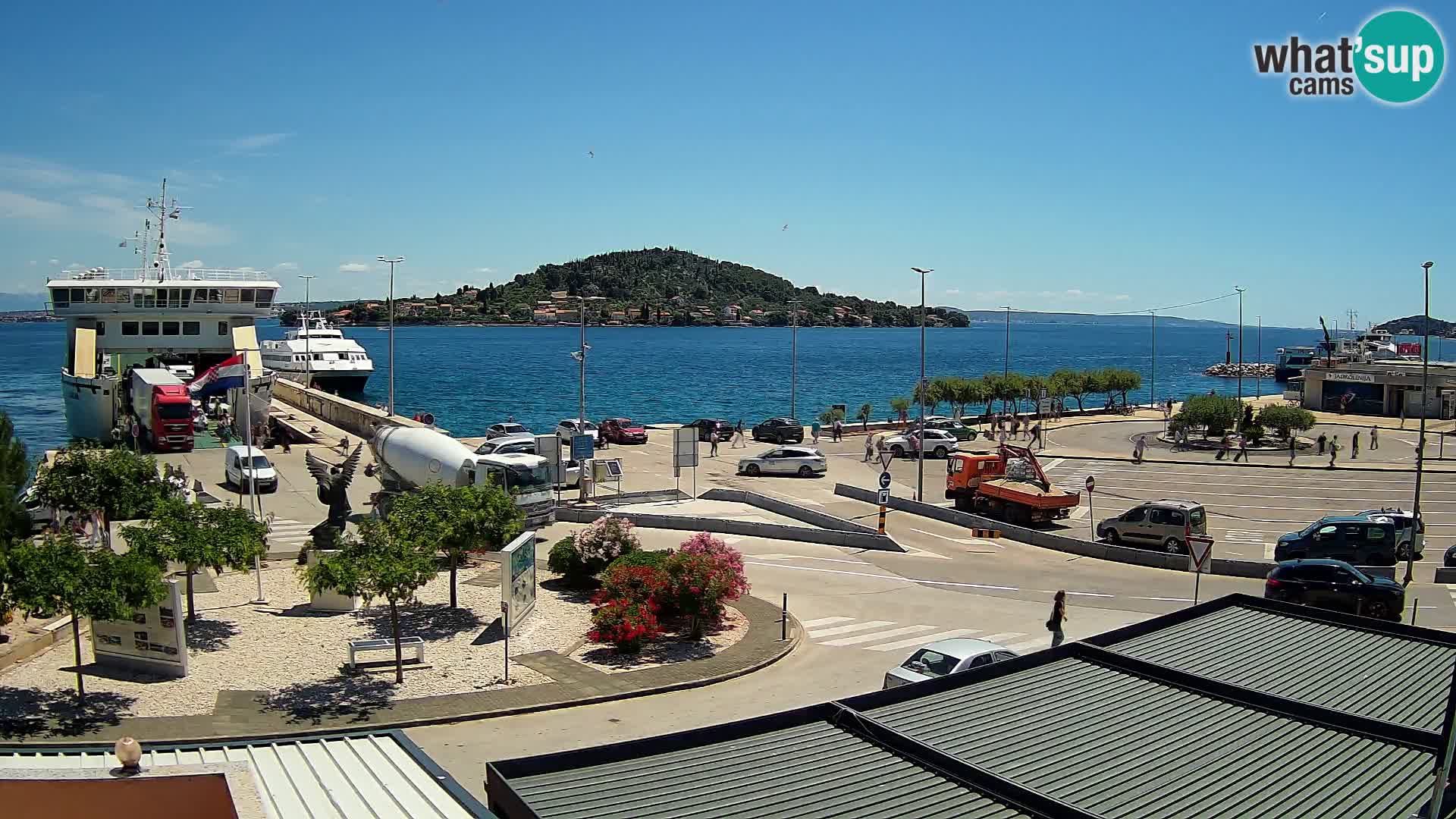 UGLJAN Webcam – Preko-Fähre nach Zadar