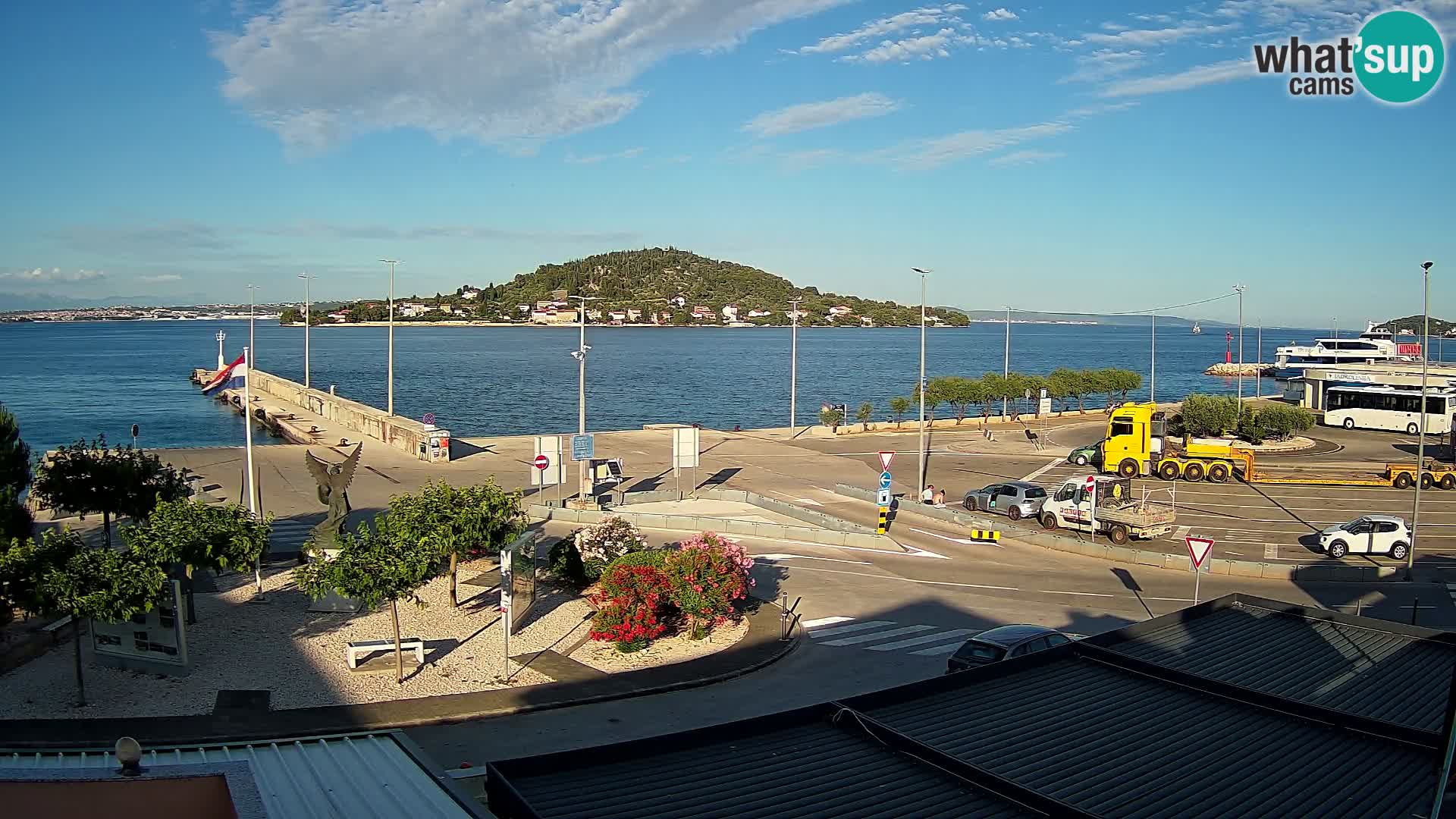 Web cam UGLJAN – Ferry de Preko à Zadar
