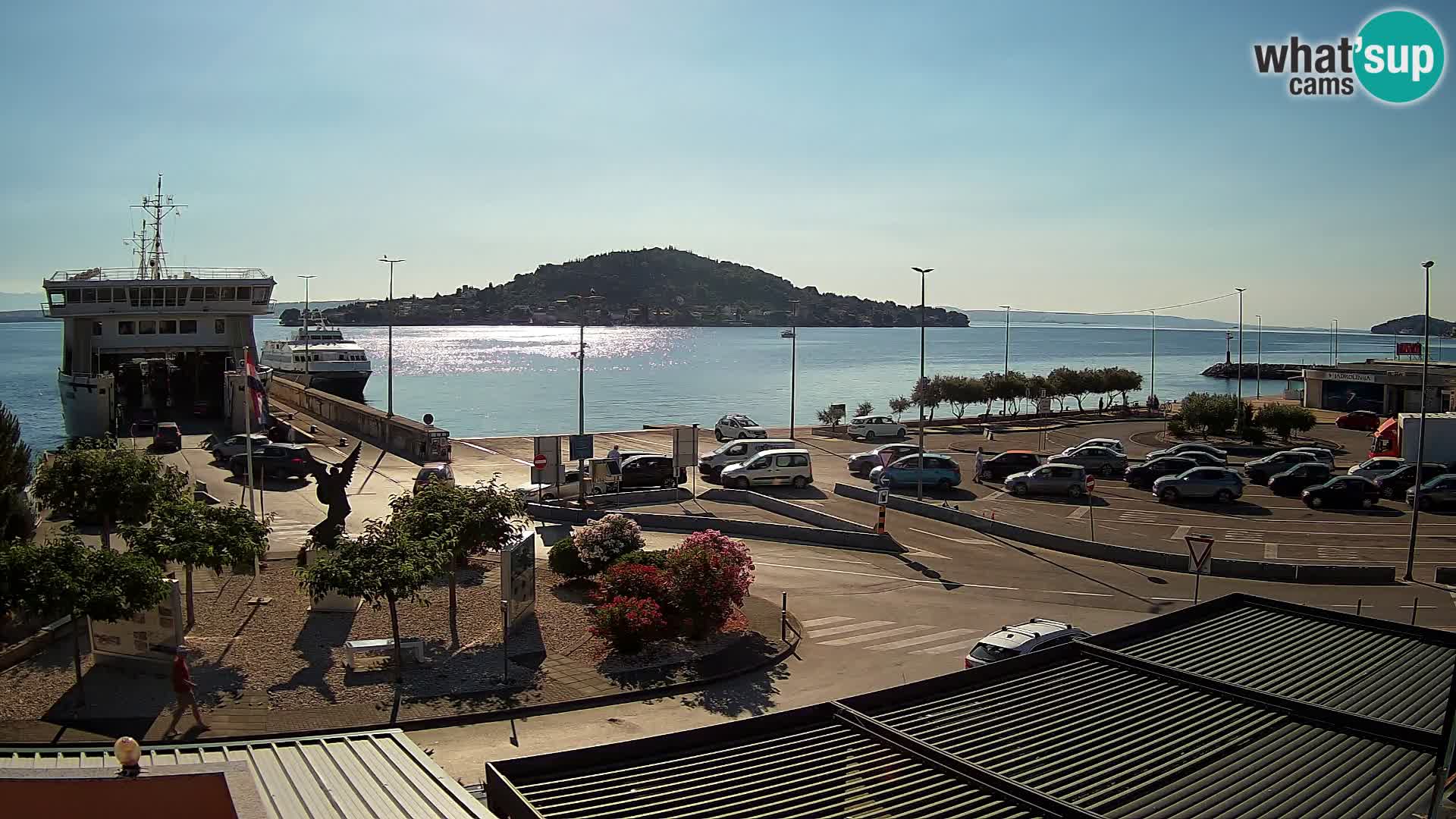Webcam Ugljan – Preko Ferry to Zadar