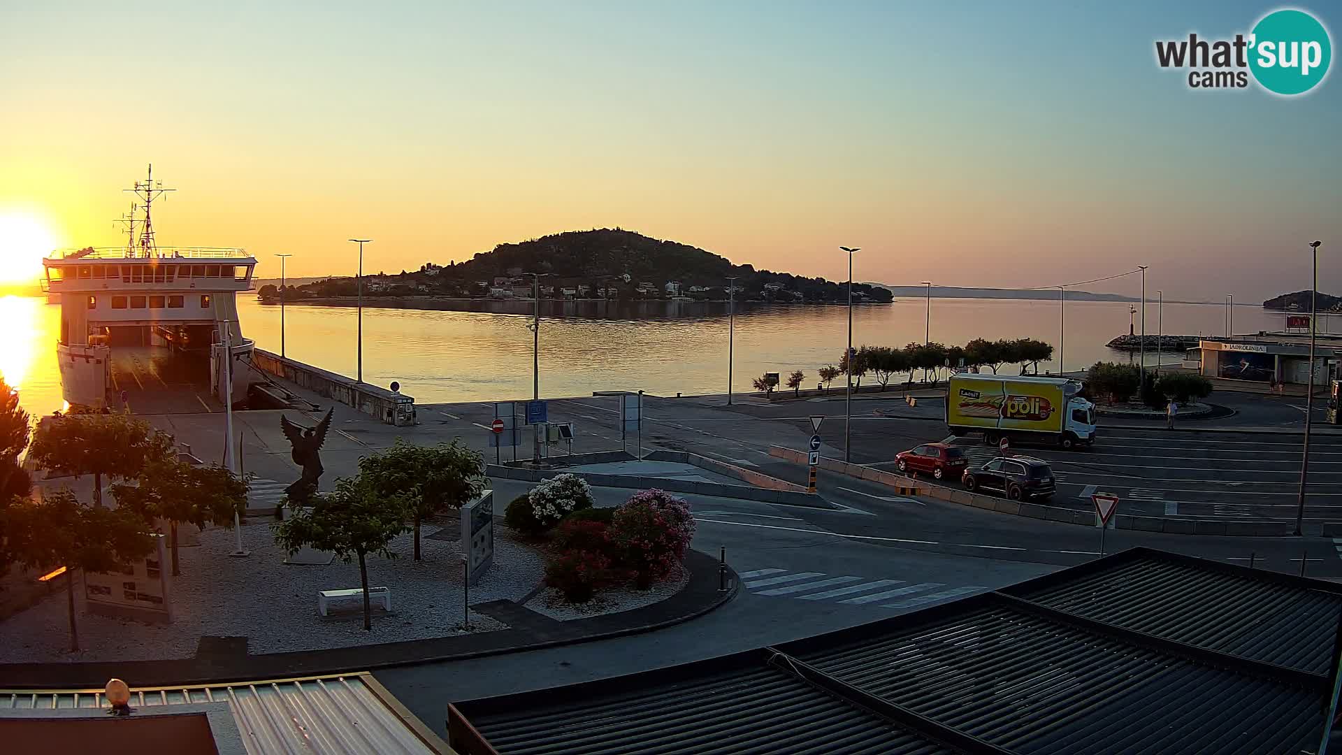 UGLJAN Webcam – Preko-Fähre nach Zadar