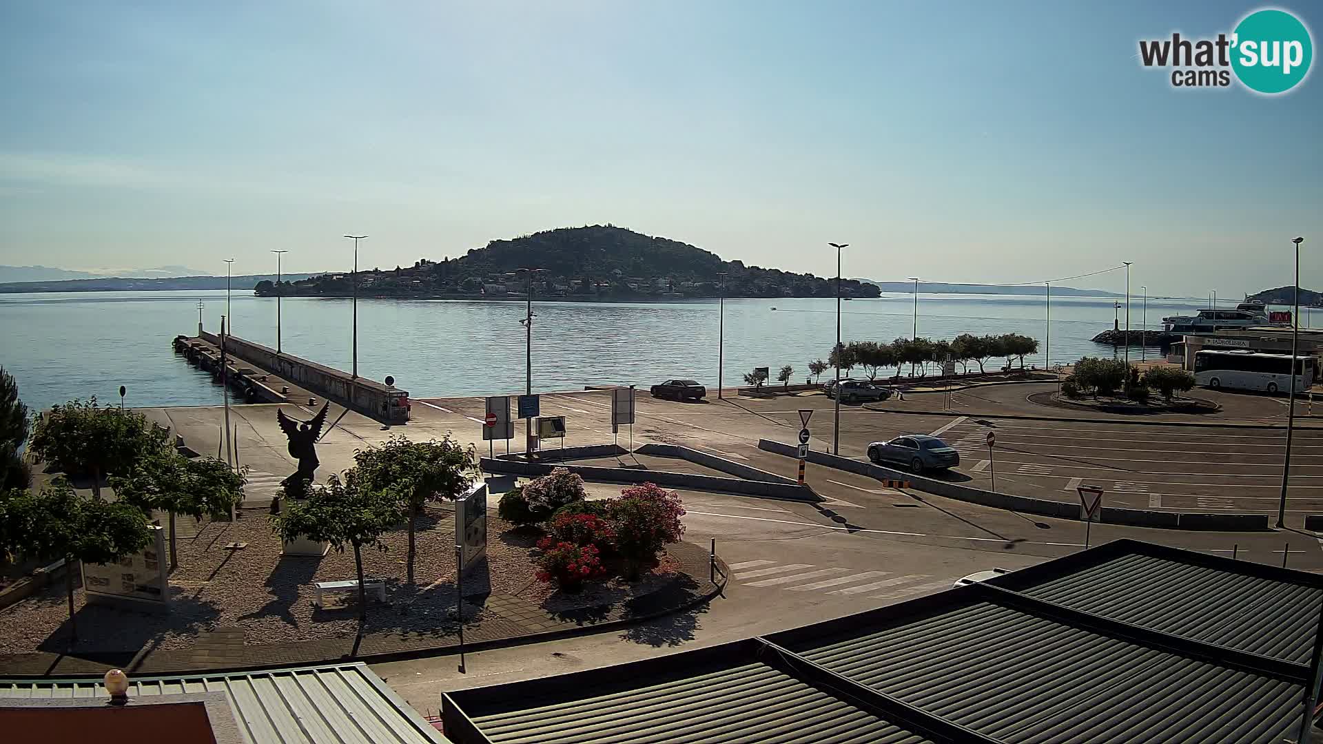 Webcam Ugljan – Preko Ferry to Zadar