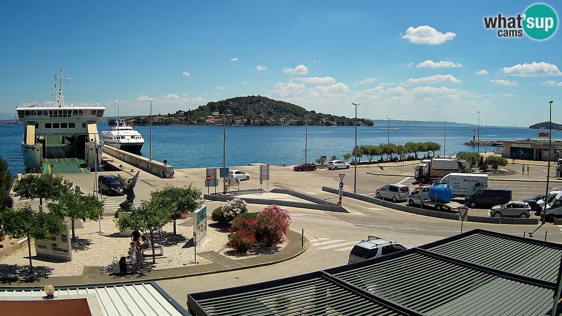 Cámara web UGLJAN – Transportar de Preko a Zadar