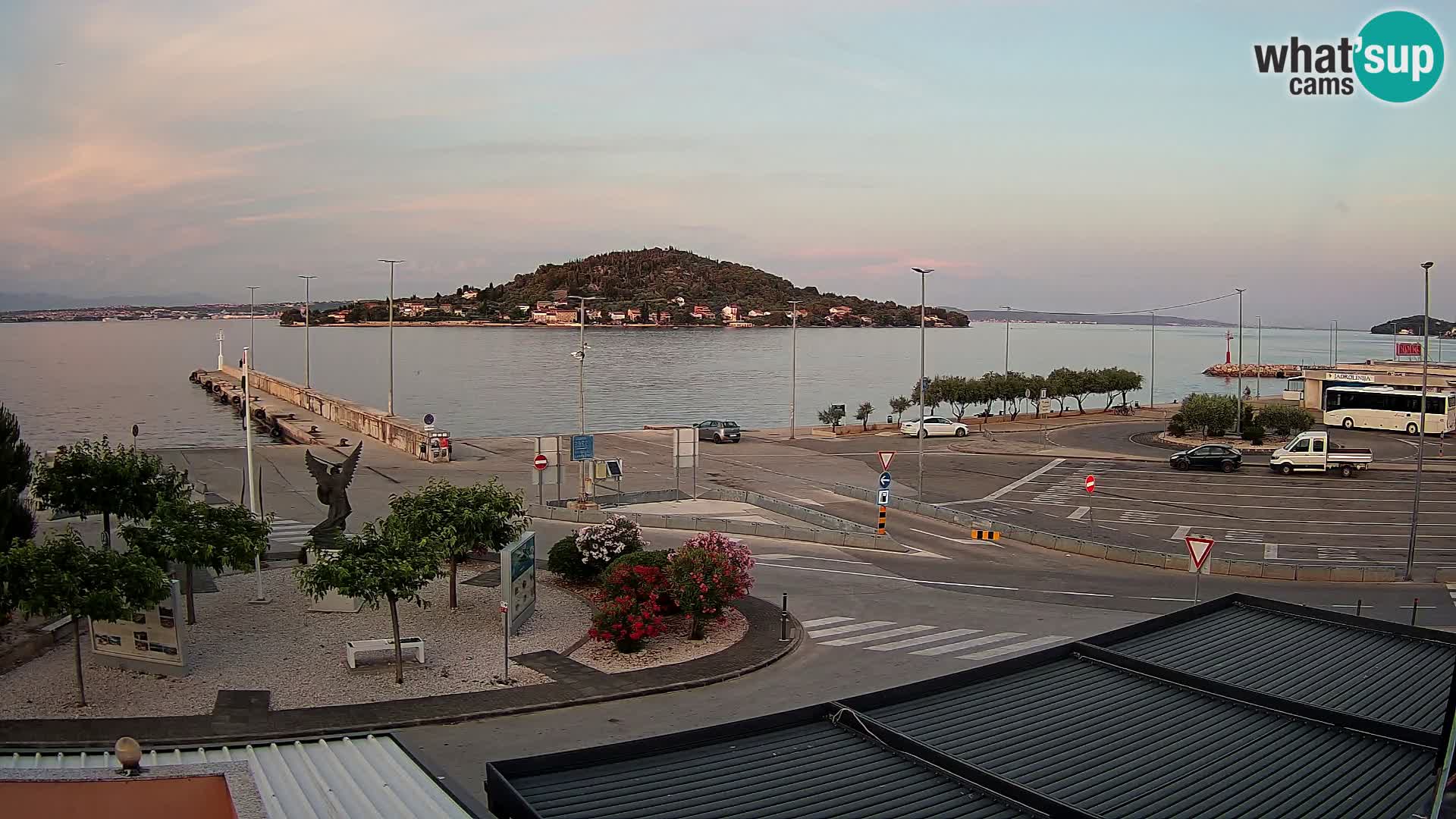 Webcam Ugljan – Preko Ferry to Zadar
