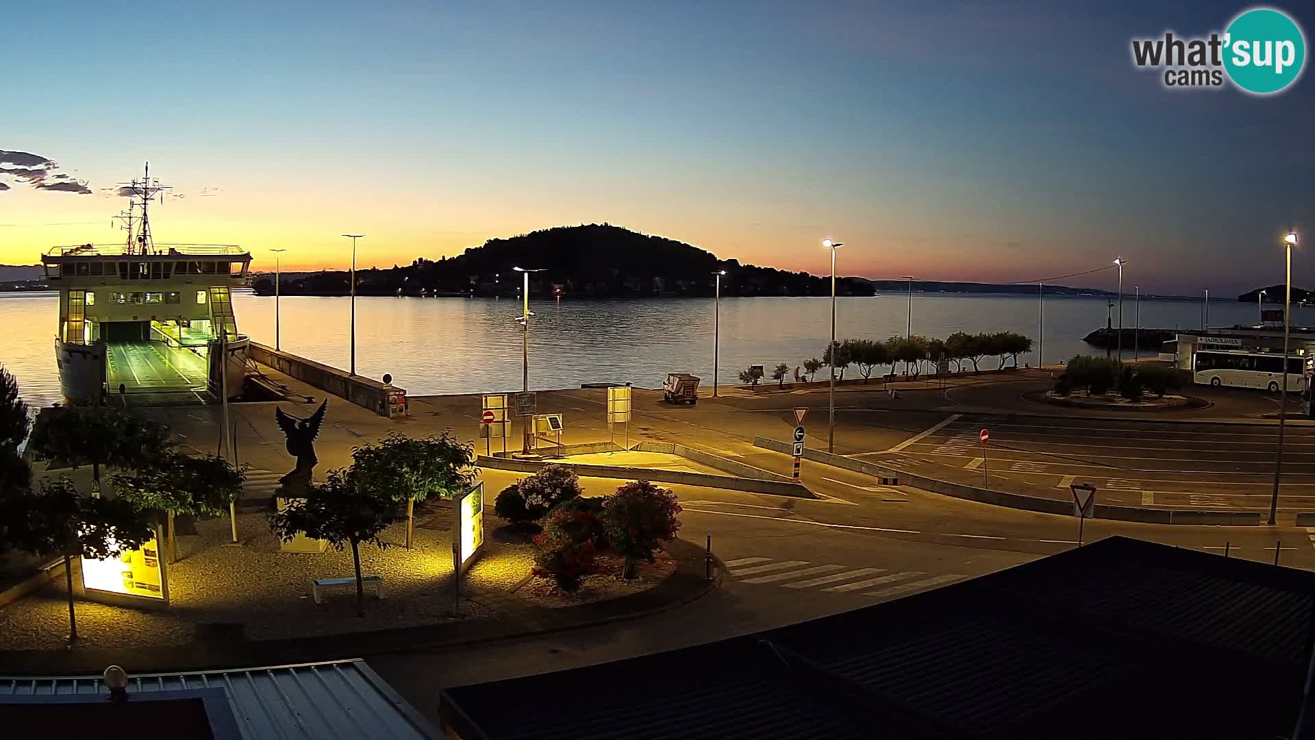 Webcam Ugljan – Preko Ferry to Zadar