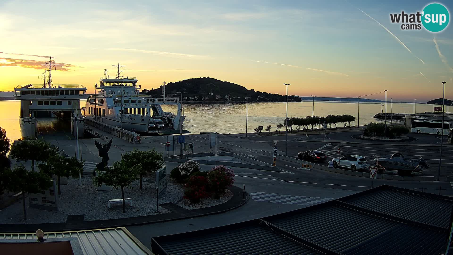 UGLJAN Webcam – Preko-Fähre nach Zadar