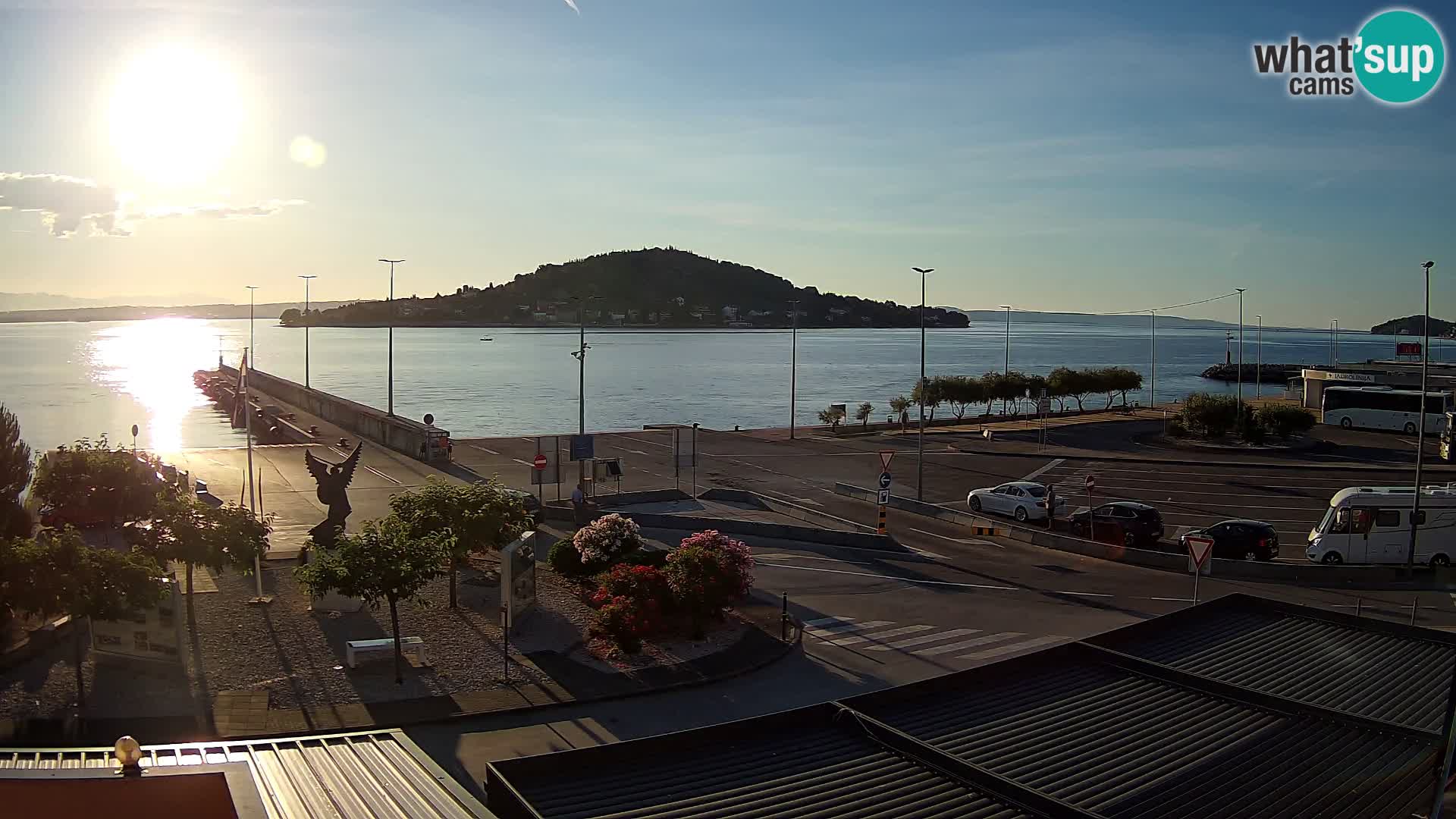 Webcam Ugljan – Preko Ferry to Zadar