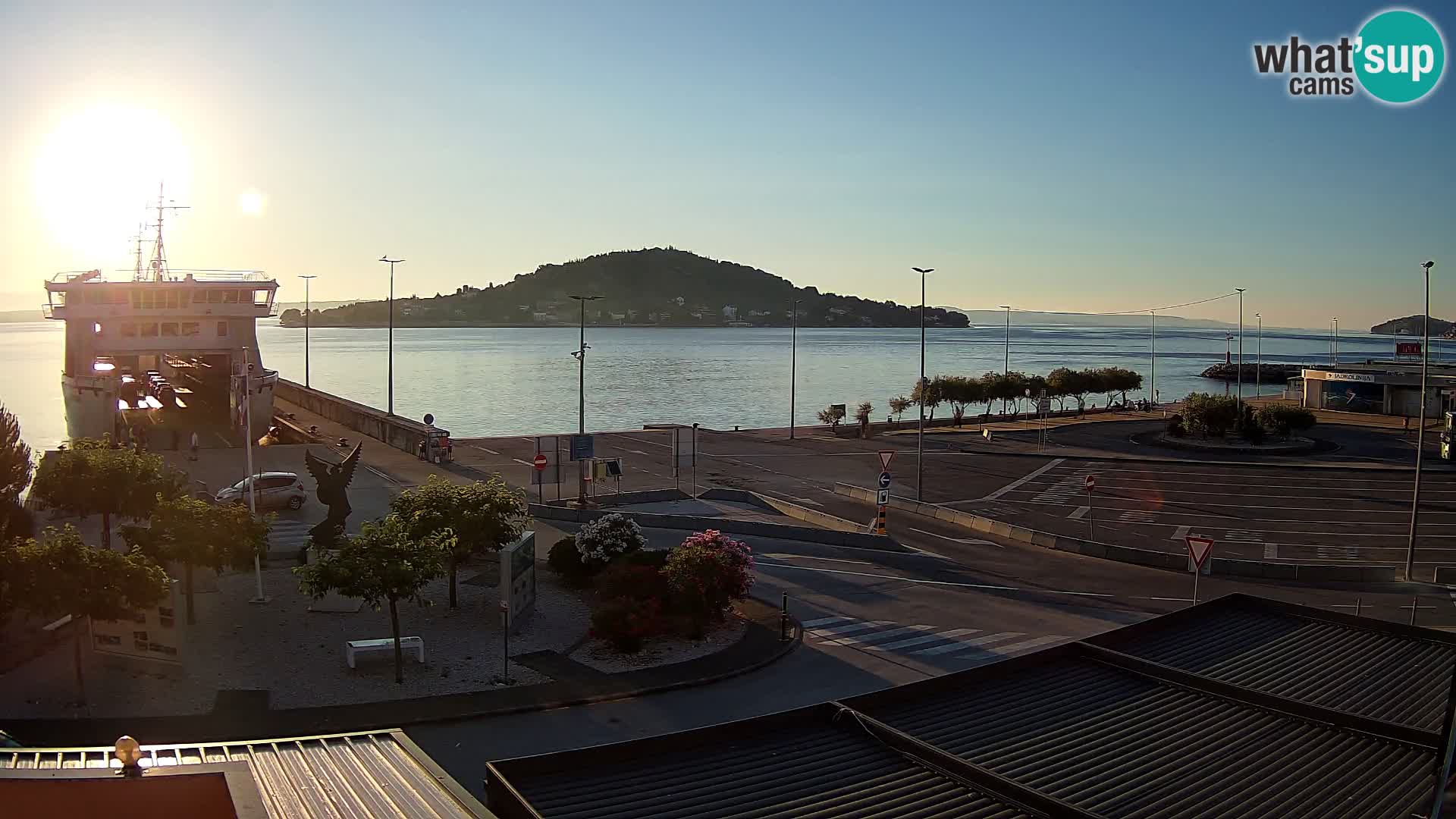 Webcam Ugljan – Preko Ferry to Zadar