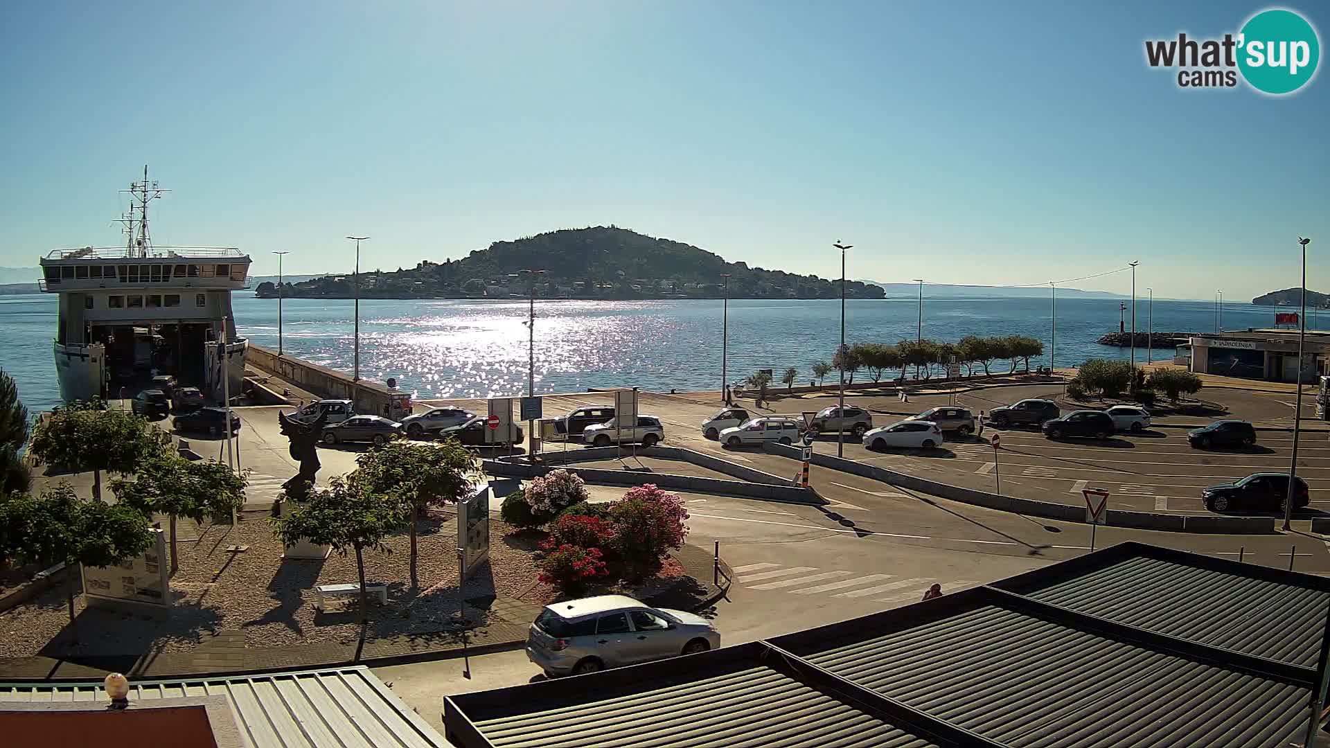 Webcam Ugljan – Preko Ferry to Zadar