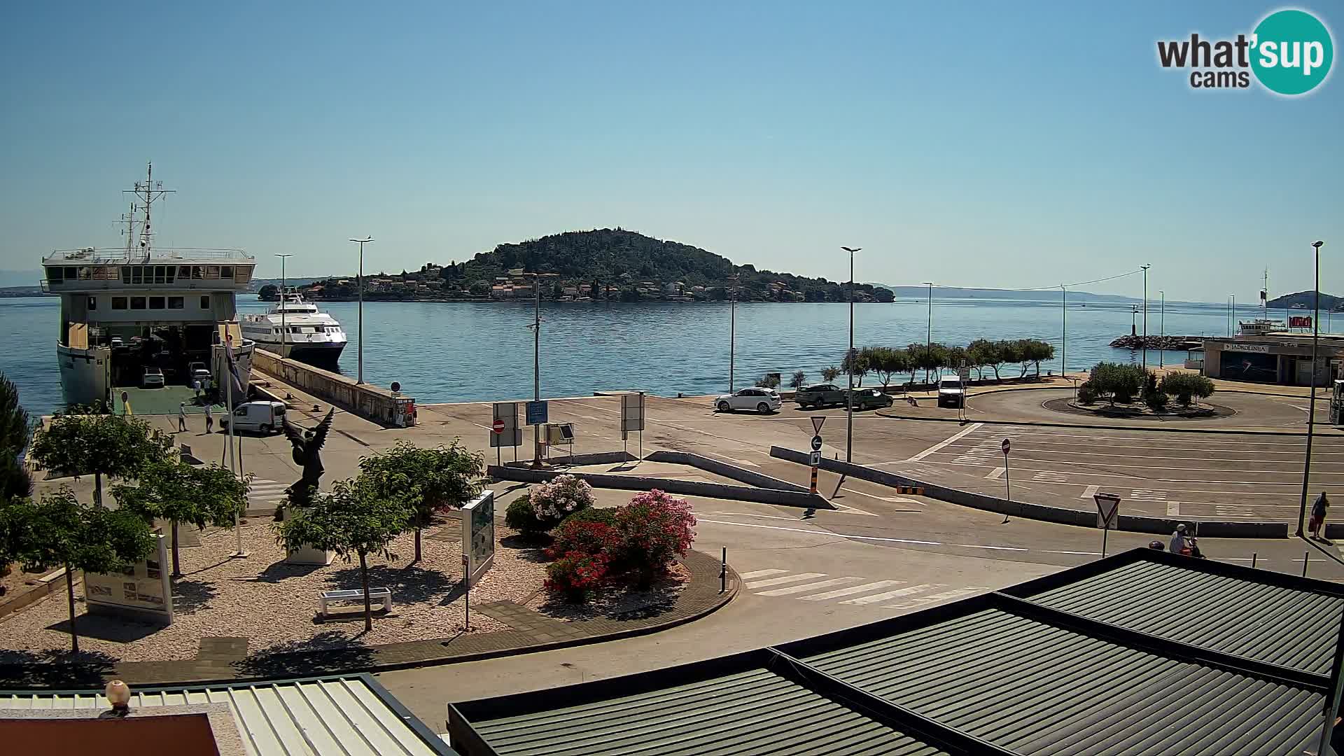 Web cam UGLJAN – Ferry de Preko à Zadar