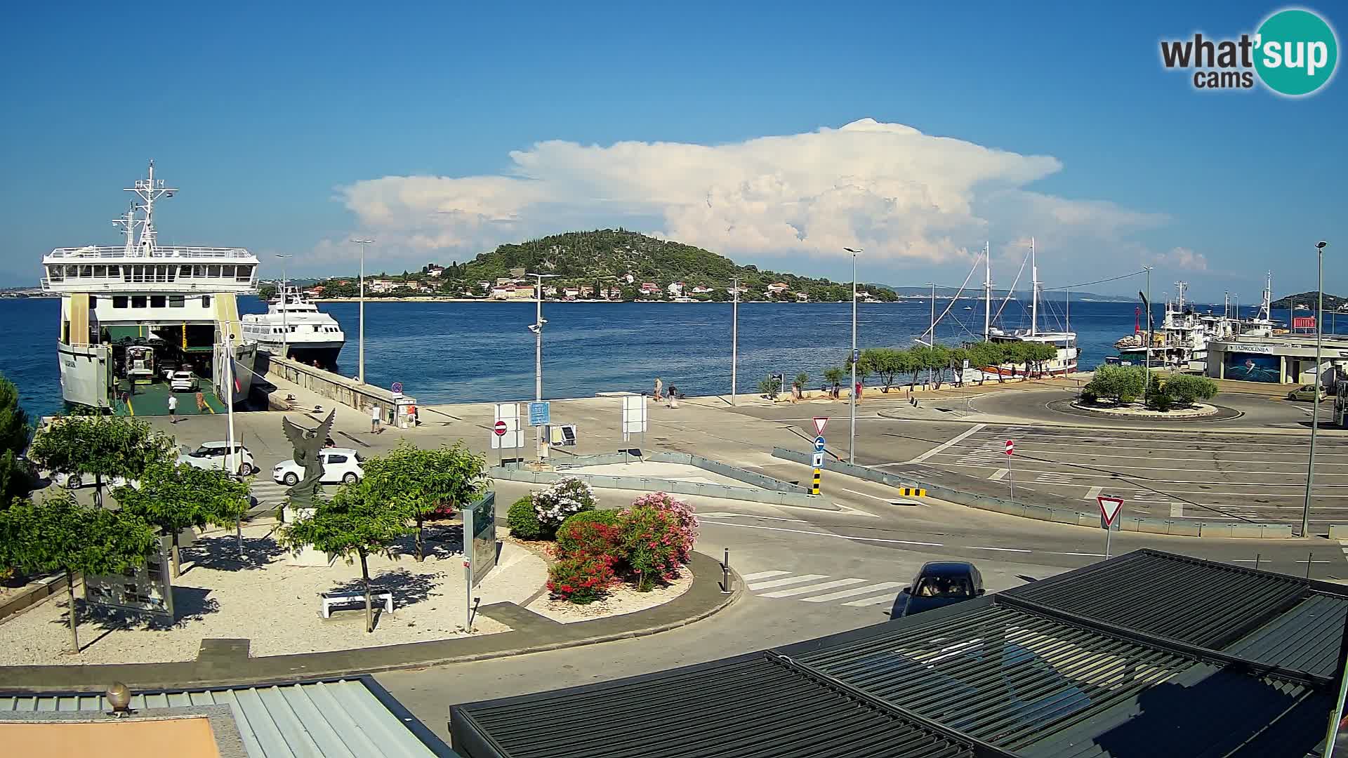UGLJAN Webcam – Preko-Fähre nach Zadar