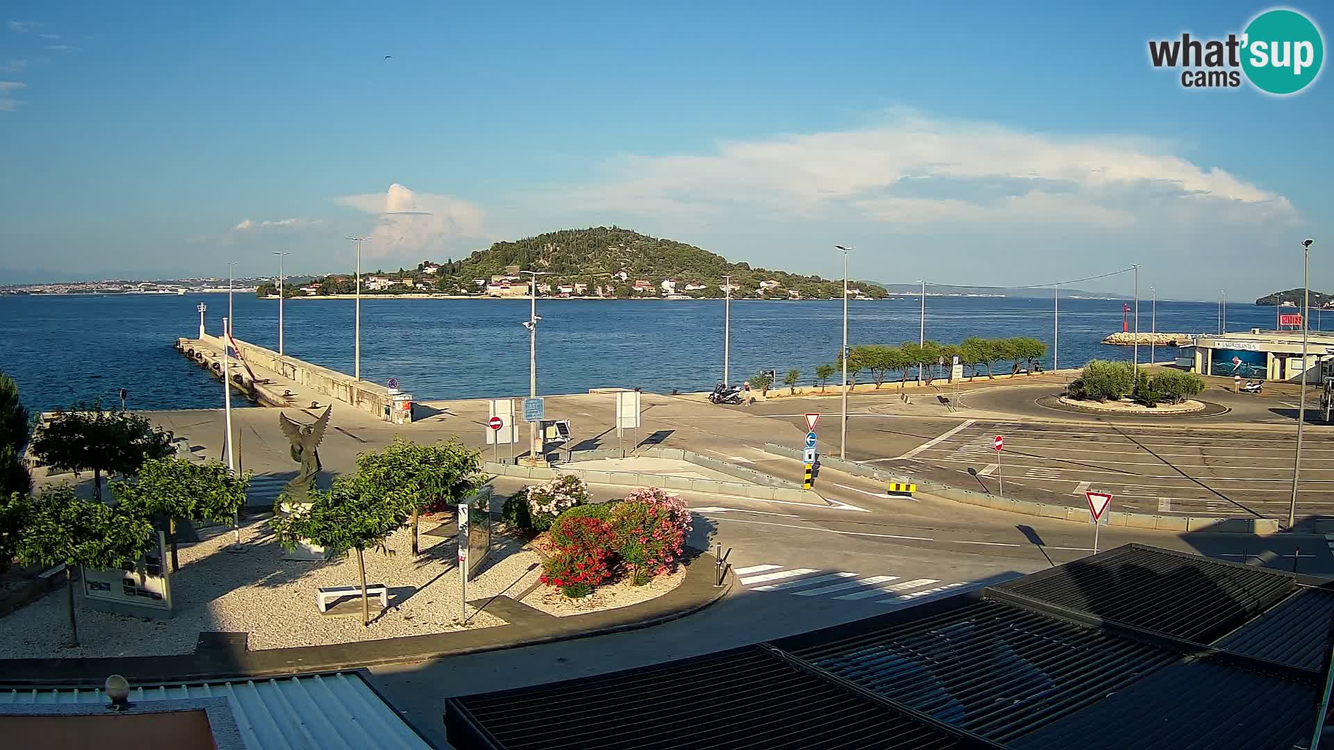 Webcam Ugljan – Preko Ferry to Zadar