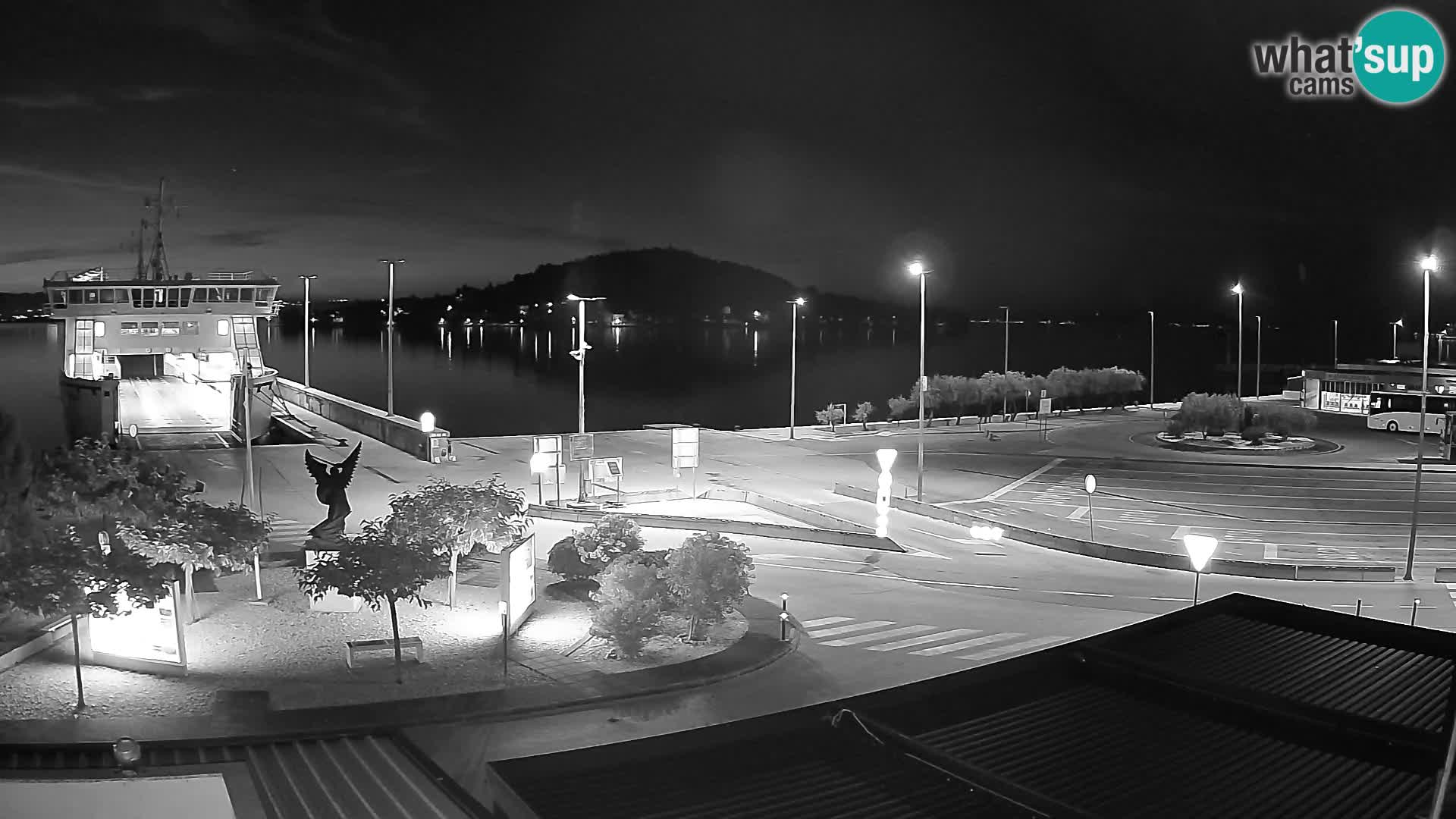 Webcam Ugliano – terminal traghetto da Preko a Zara
