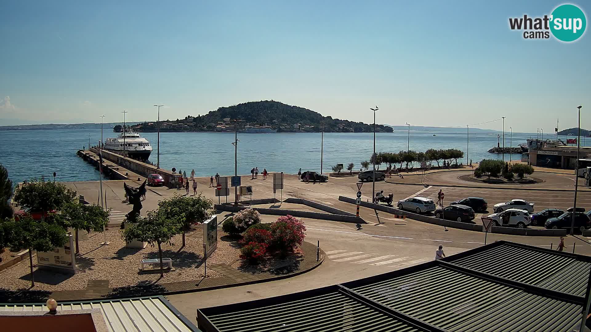 Webcam Ugljan – Preko Ferry to Zadar