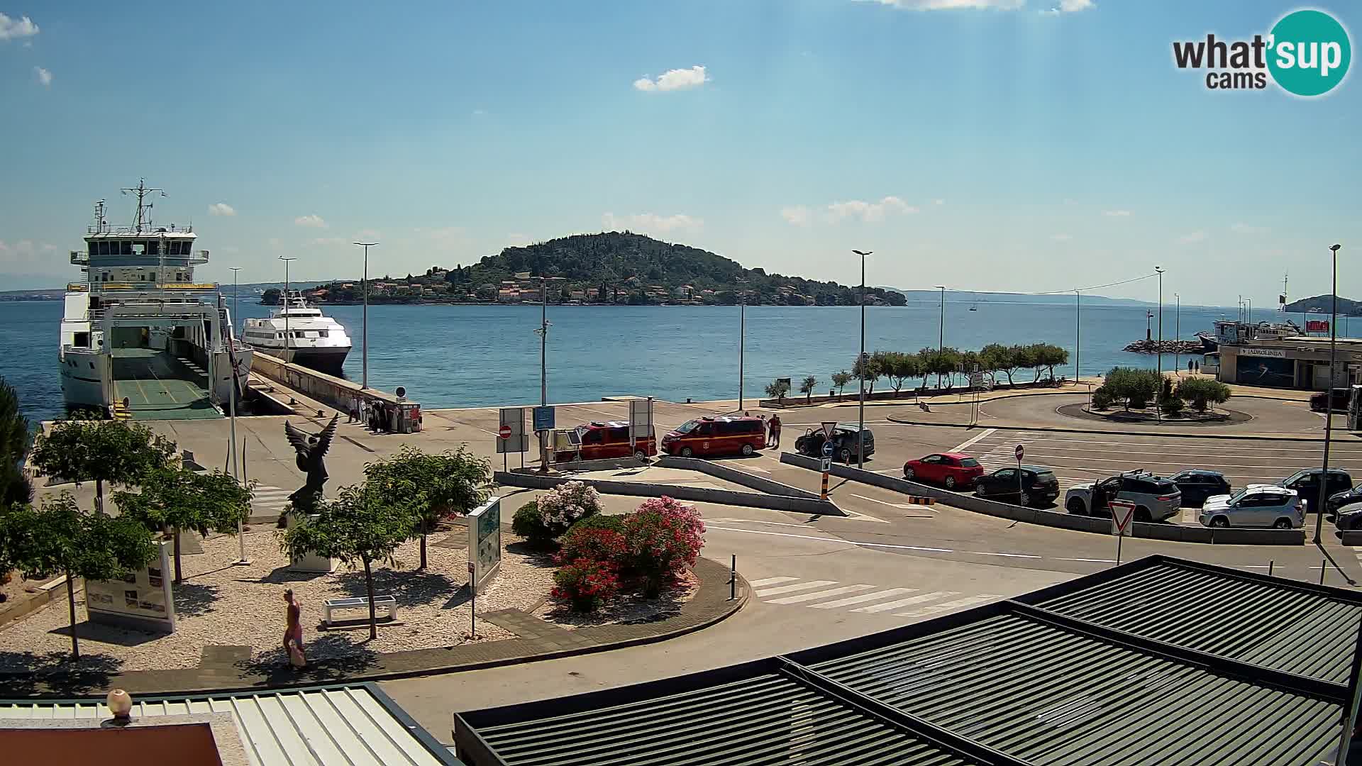 Cámara web UGLJAN – Transportar de Preko a Zadar