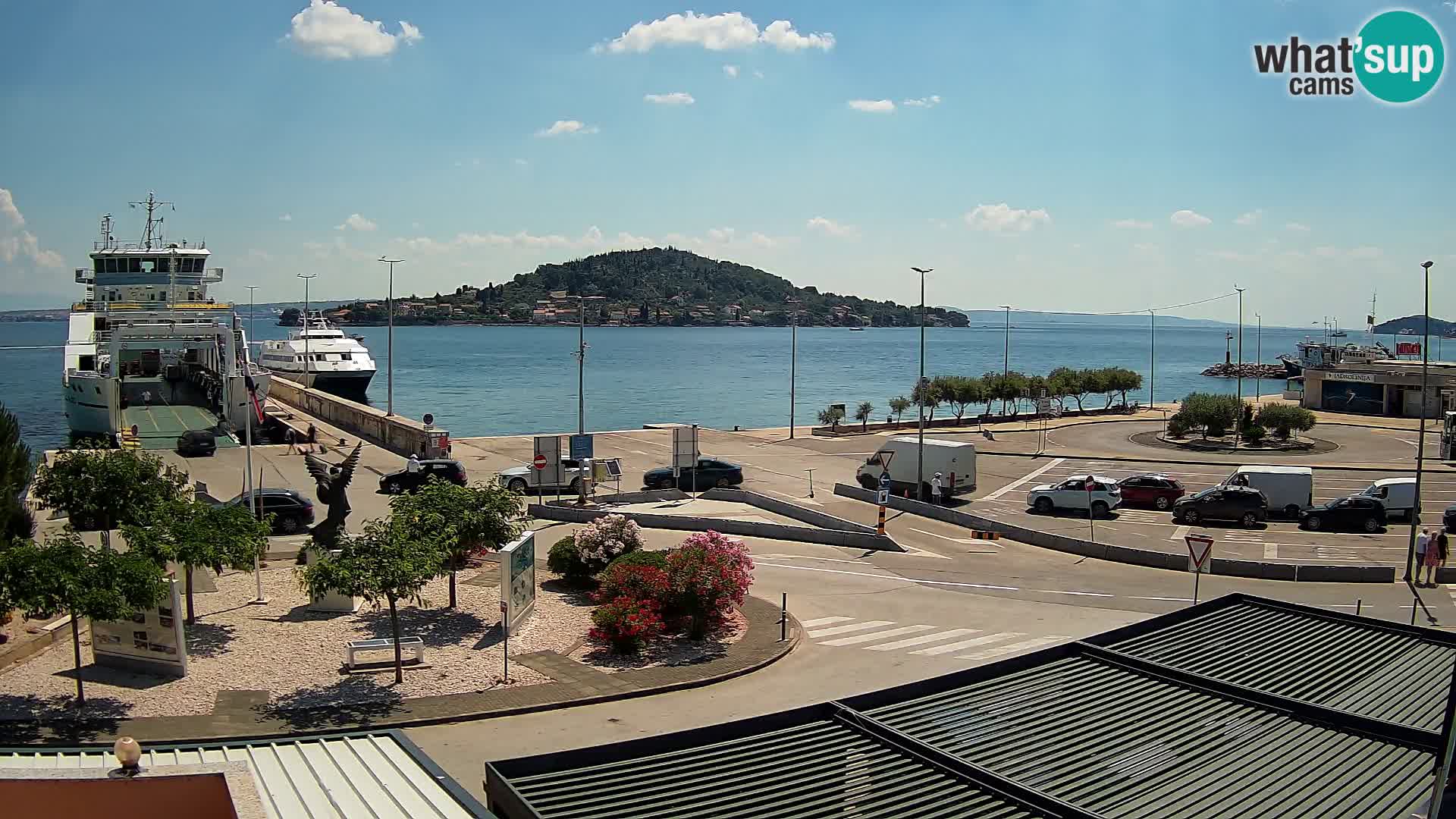 Web cam UGLJAN – Ferry de Preko à Zadar