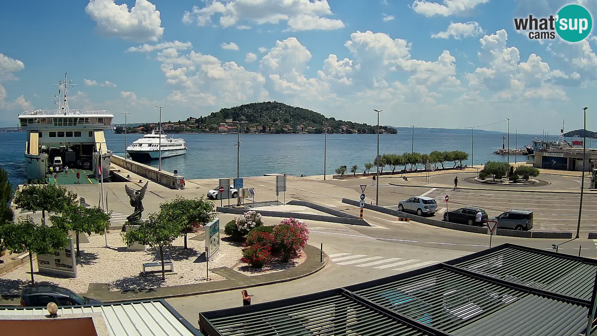 Web cam UGLJAN – Ferry de Preko à Zadar