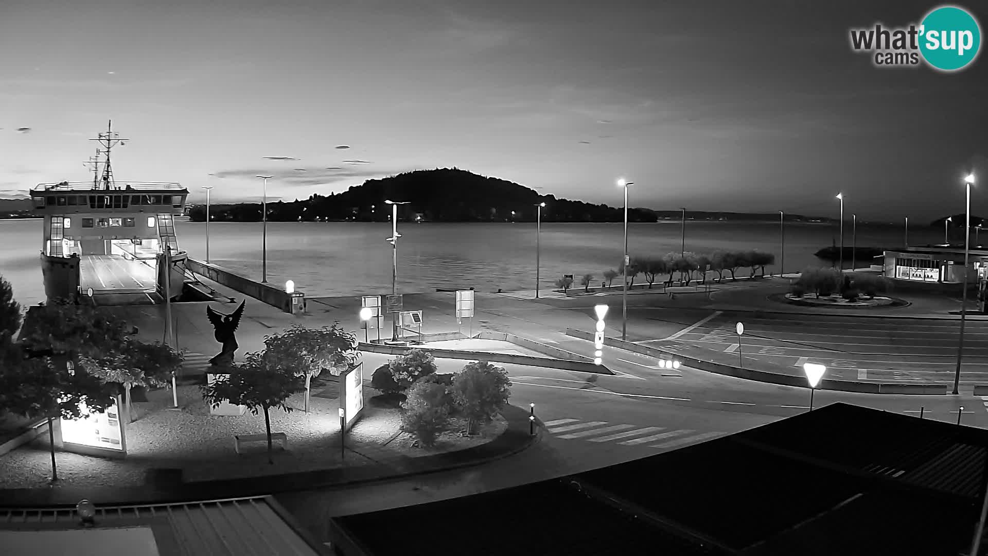 Spletna kamera Ugljan – trajekt Preko – Zadar