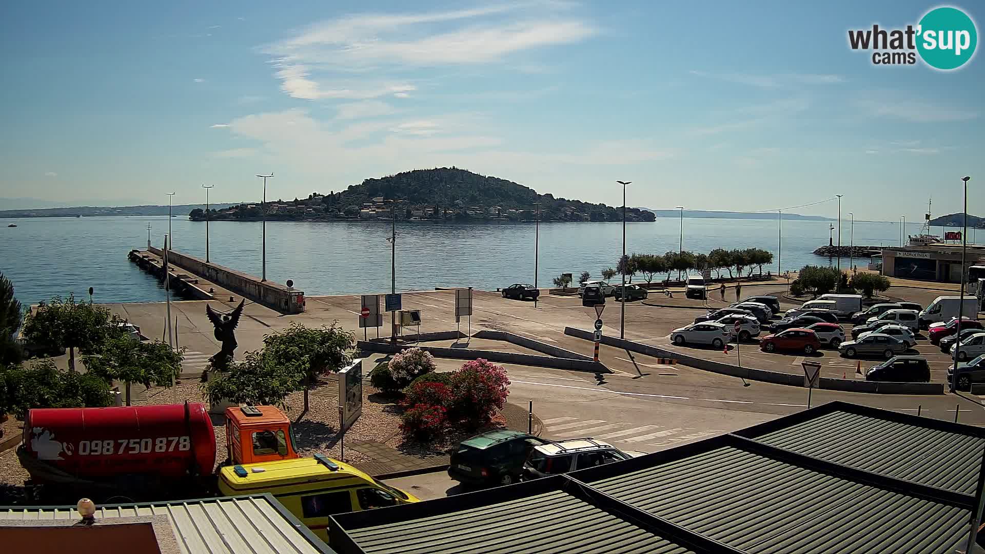 Cámara web UGLJAN – Transportar de Preko a Zadar