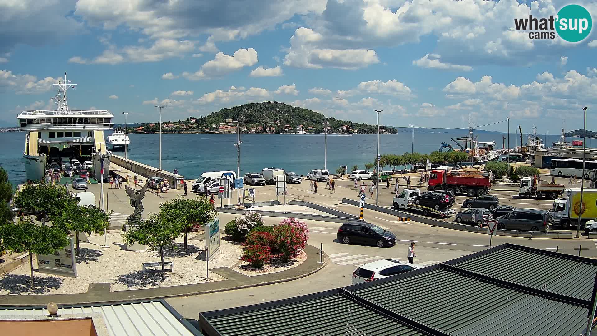 UGLJAN Webcam – Preko-Fähre nach Zadar