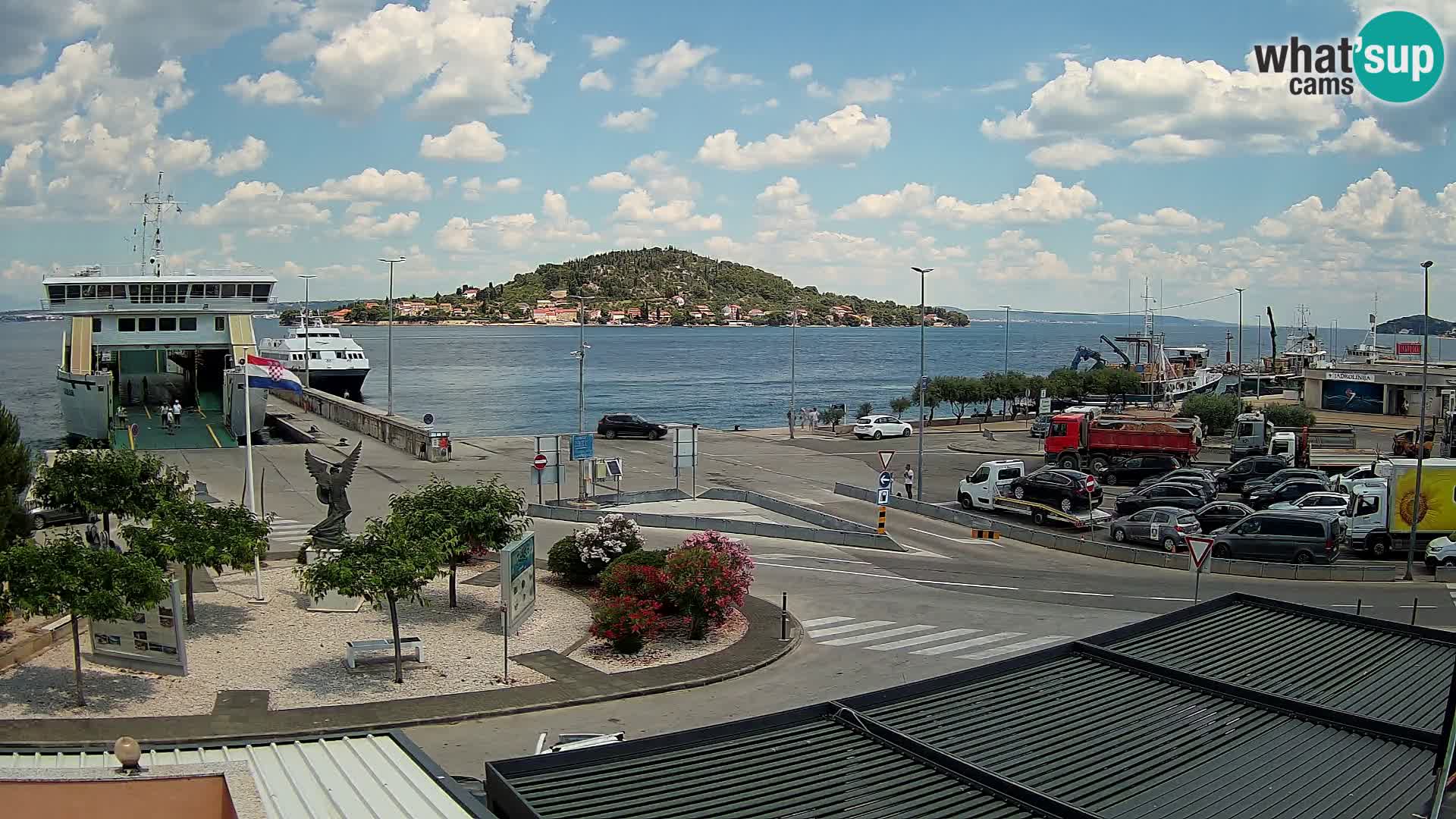 UGLJAN Webcam – Preko-Fähre nach Zadar