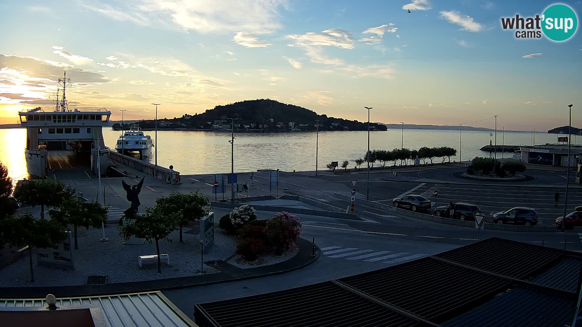 Webcam Ugljan – Preko Ferry to Zadar