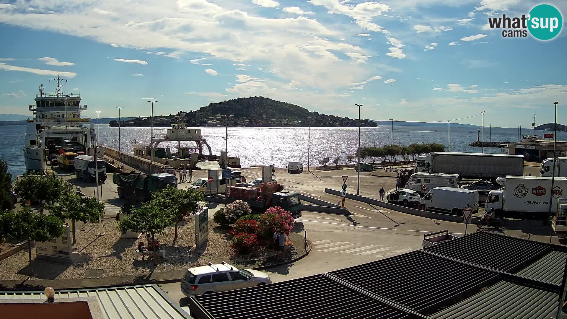 UGLJAN Webcam – Preko-Fähre nach Zadar