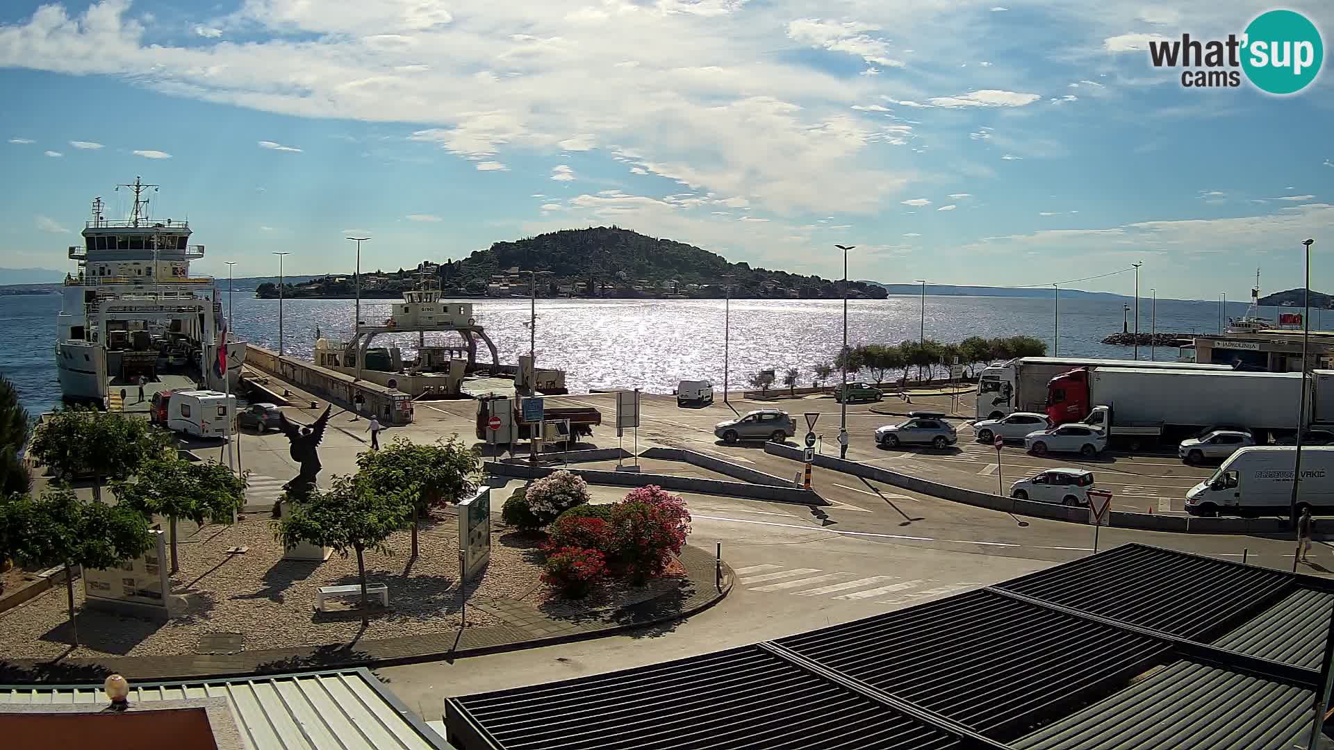 Web cam UGLJAN – Ferry de Preko à Zadar