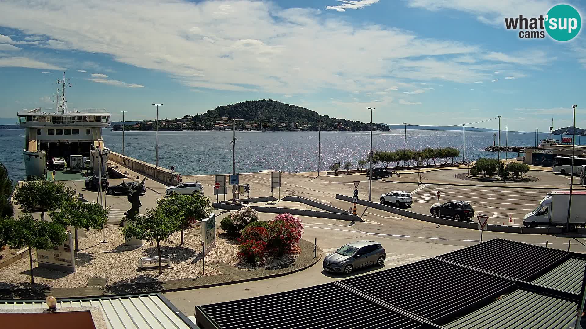 Webcam Ugljan – Preko Ferry to Zadar