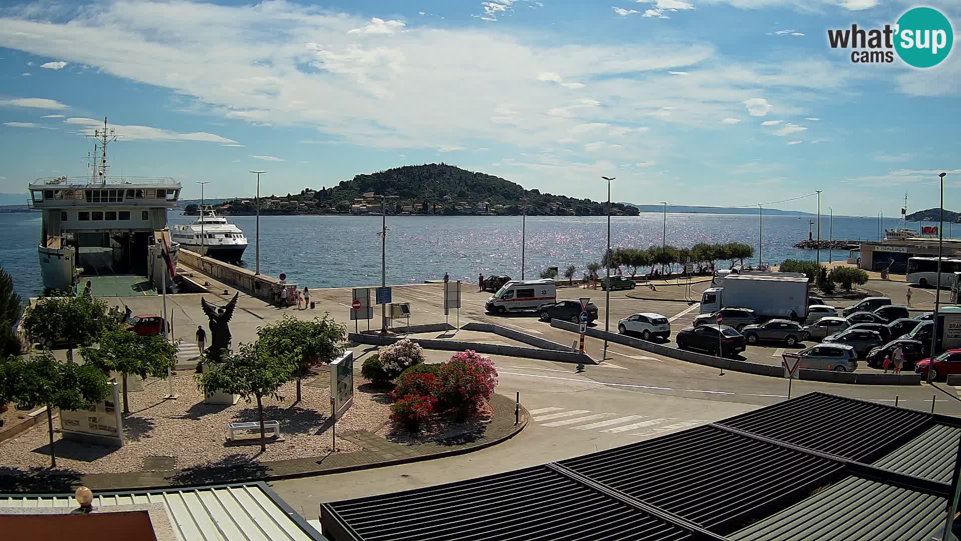 Cámara web UGLJAN – Transportar de Preko a Zadar