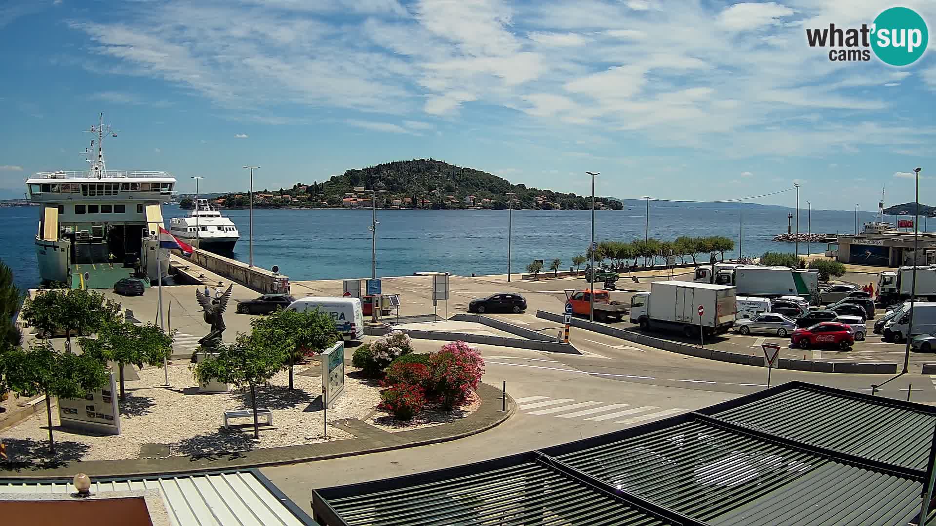 Web cam UGLJAN – Ferry de Preko à Zadar