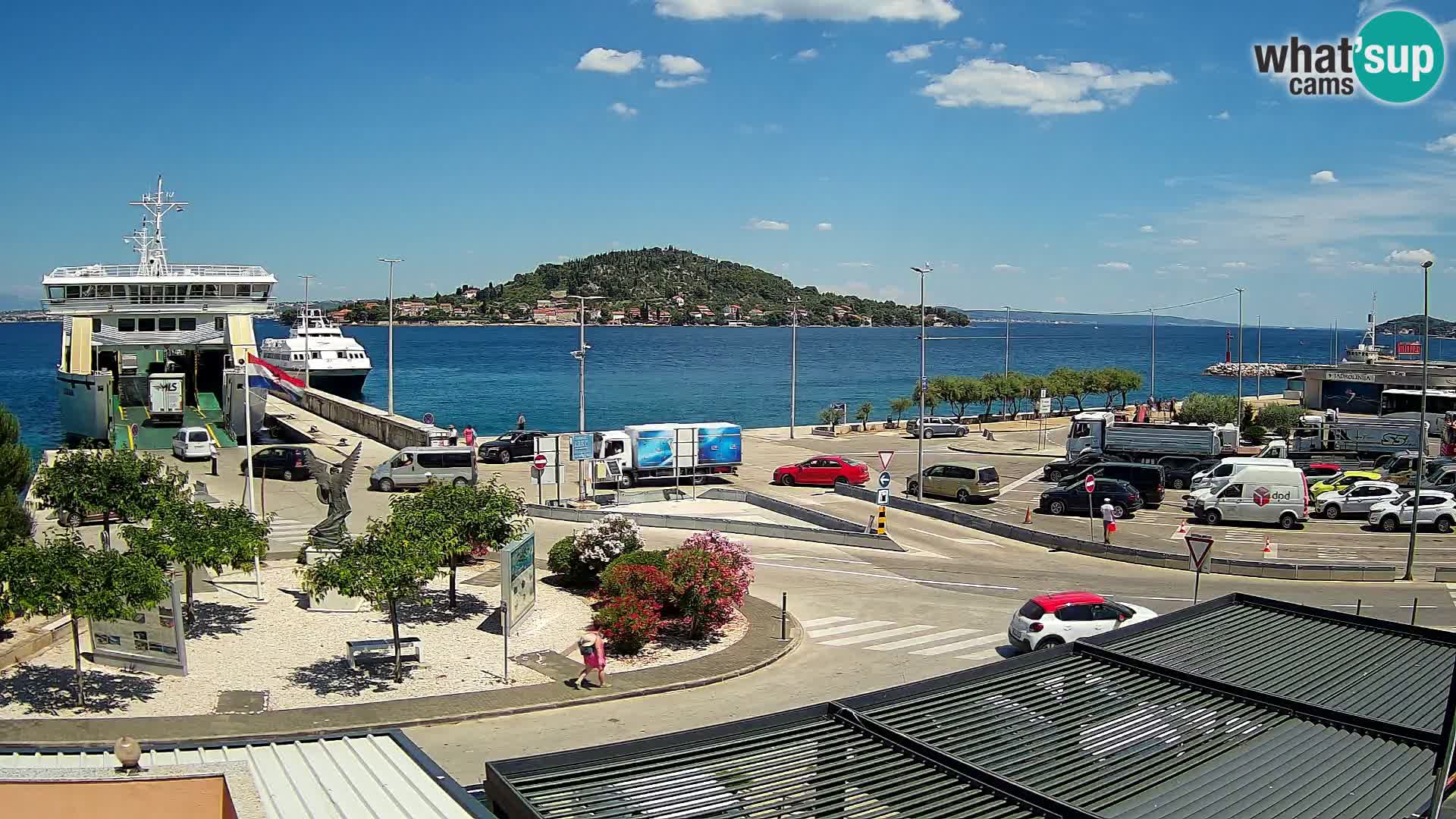 Web cam UGLJAN – Ferry de Preko à Zadar