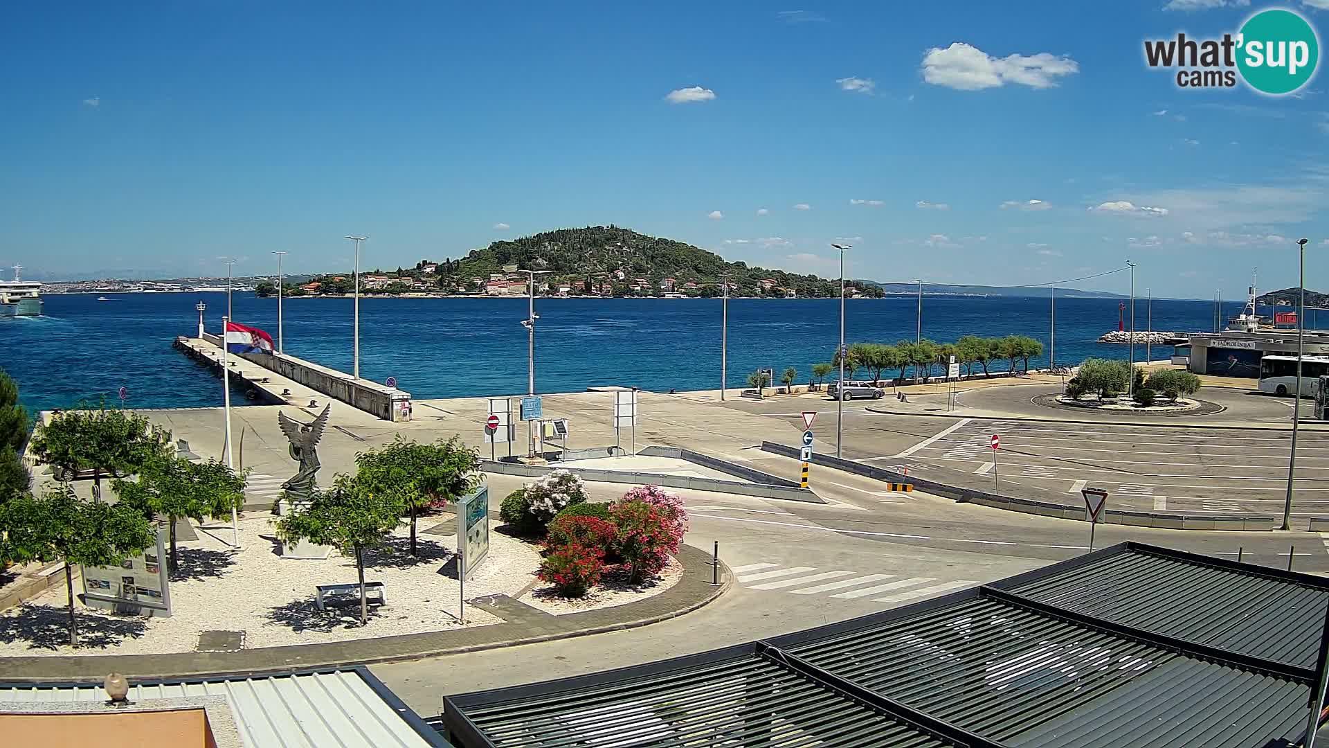 UGLJAN Webcam – Preko-Fähre nach Zadar
