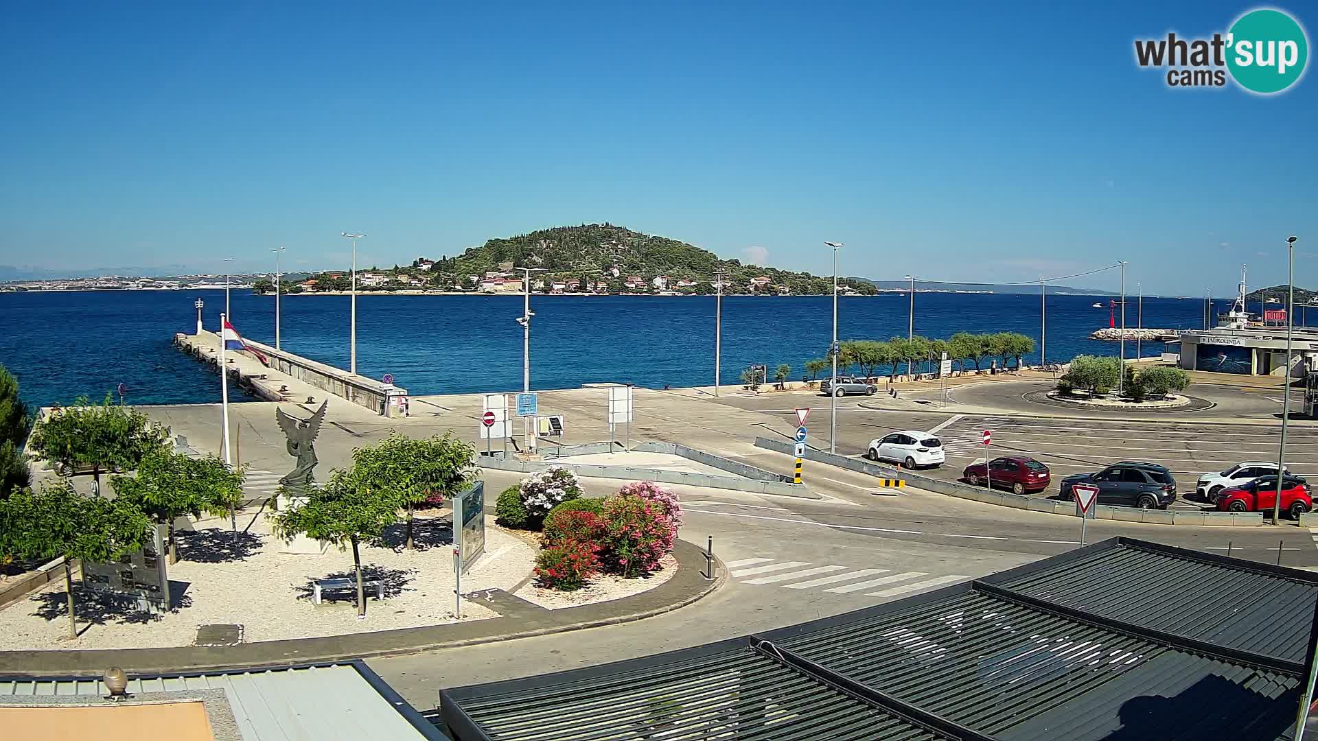 UGLJAN Webcam – Preko-Fähre nach Zadar