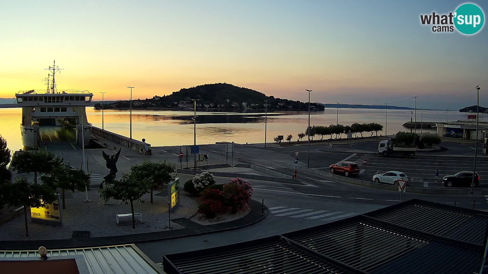 UGLJAN Webcam – Preko-Fähre nach Zadar