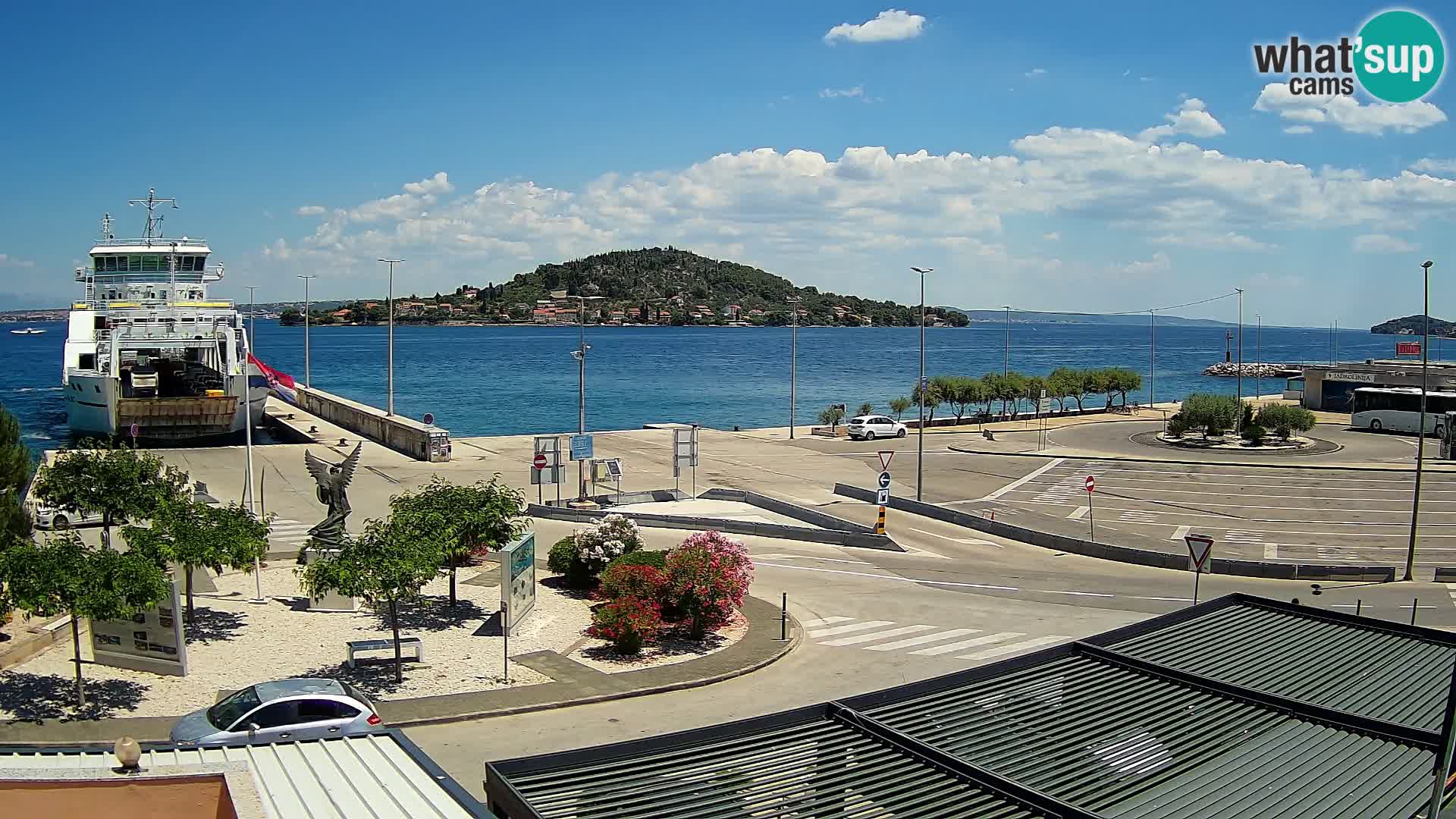 Web cam UGLJAN – Ferry de Preko à Zadar