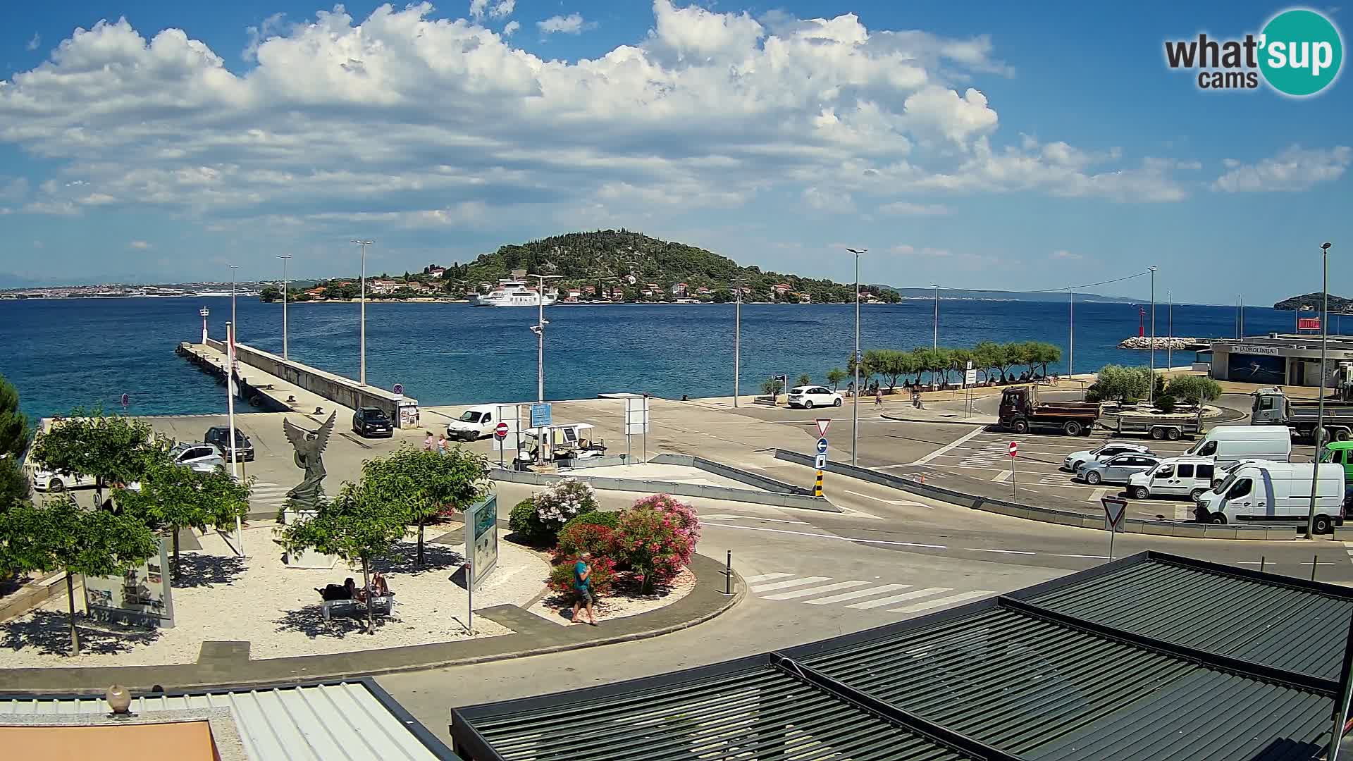 Web cam UGLJAN – Ferry de Preko à Zadar