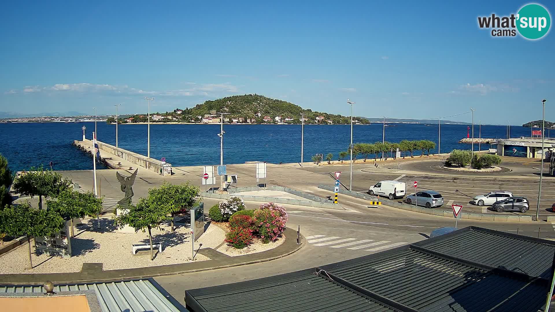 Web cam UGLJAN – Ferry de Preko à Zadar