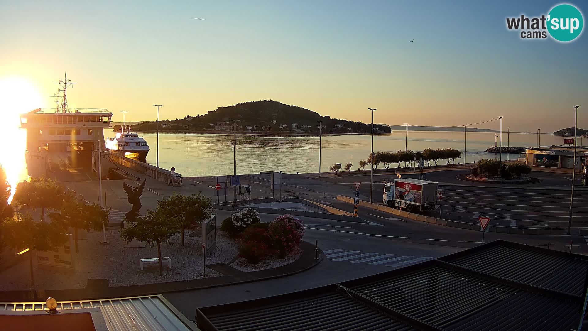UGLJAN Webcam – Preko-Fähre nach Zadar