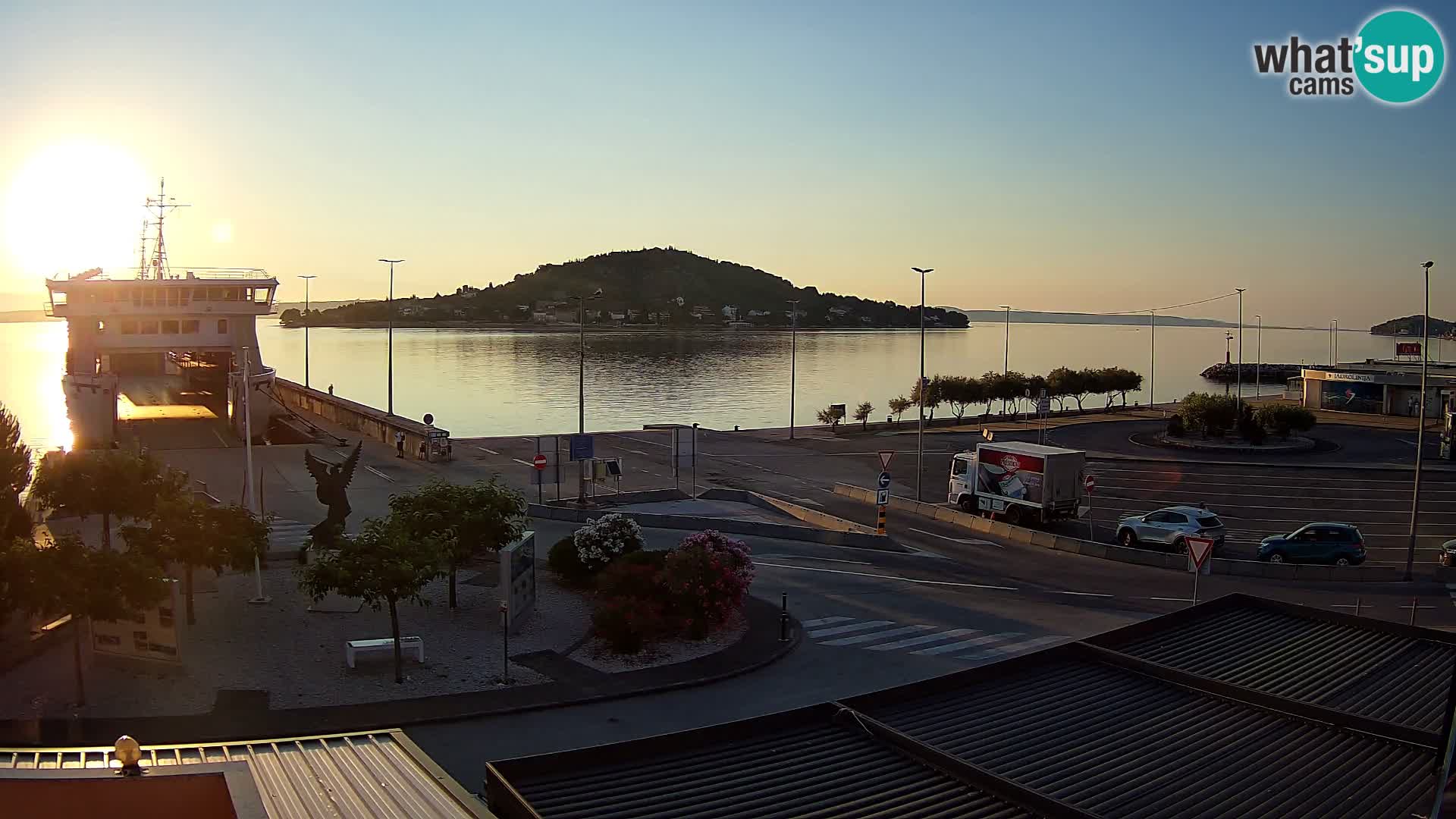 Web cam UGLJAN – Ferry de Preko à Zadar