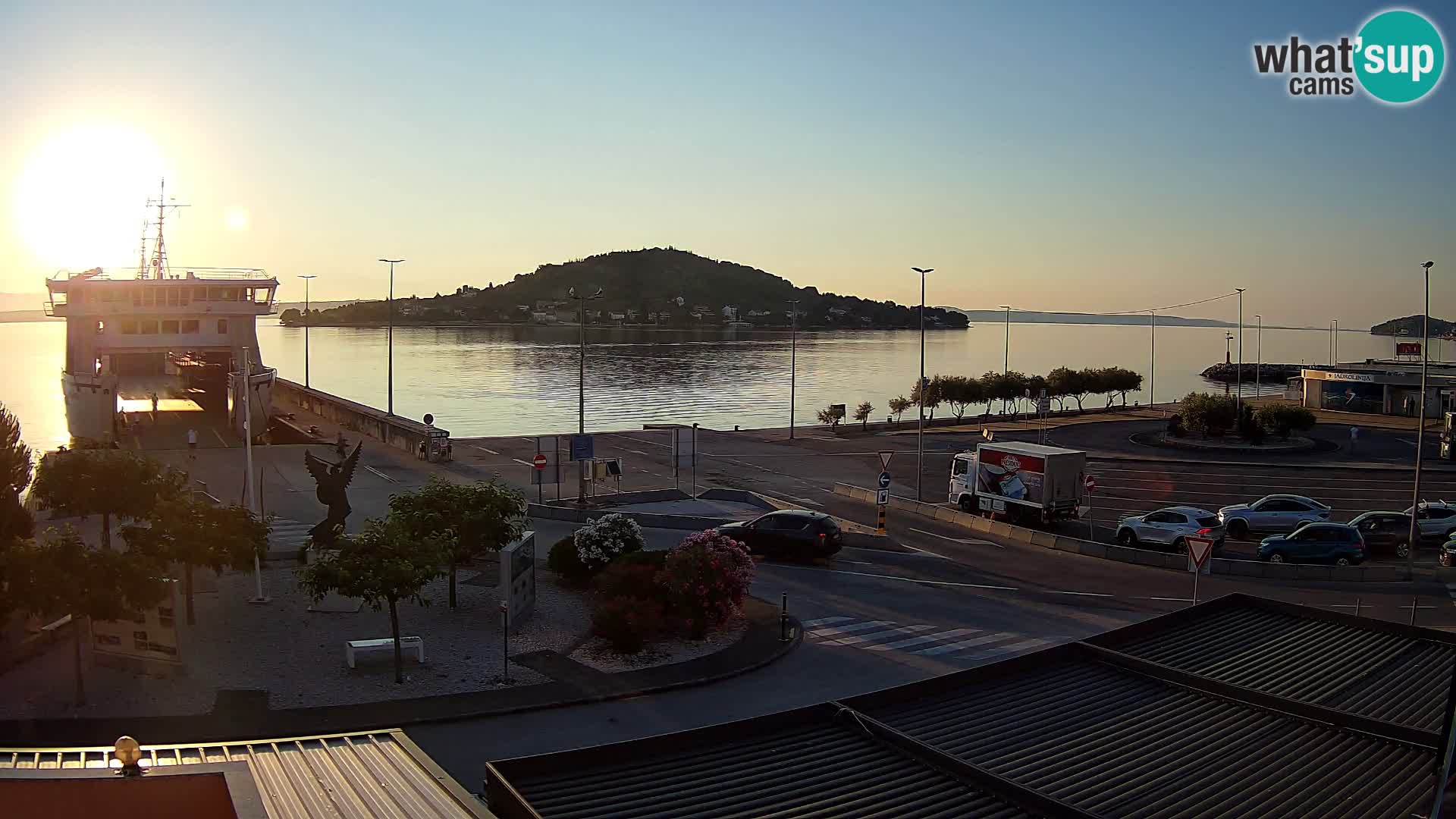 UGLJAN Webcam – Preko-Fähre nach Zadar
