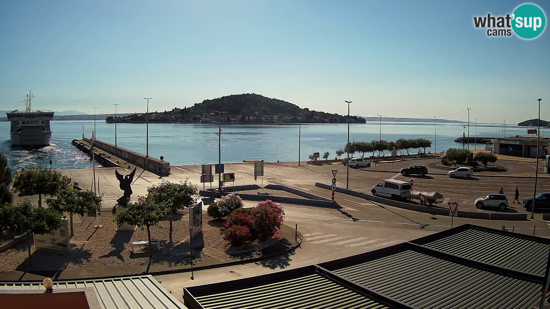 UGLJAN Webcam – Preko-Fähre nach Zadar