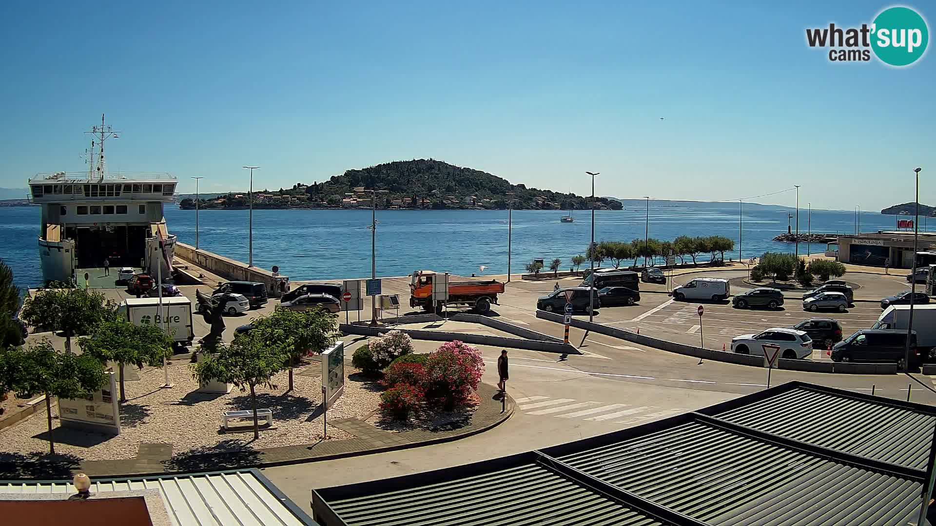 UGLJAN Webcam – Preko-Fähre nach Zadar