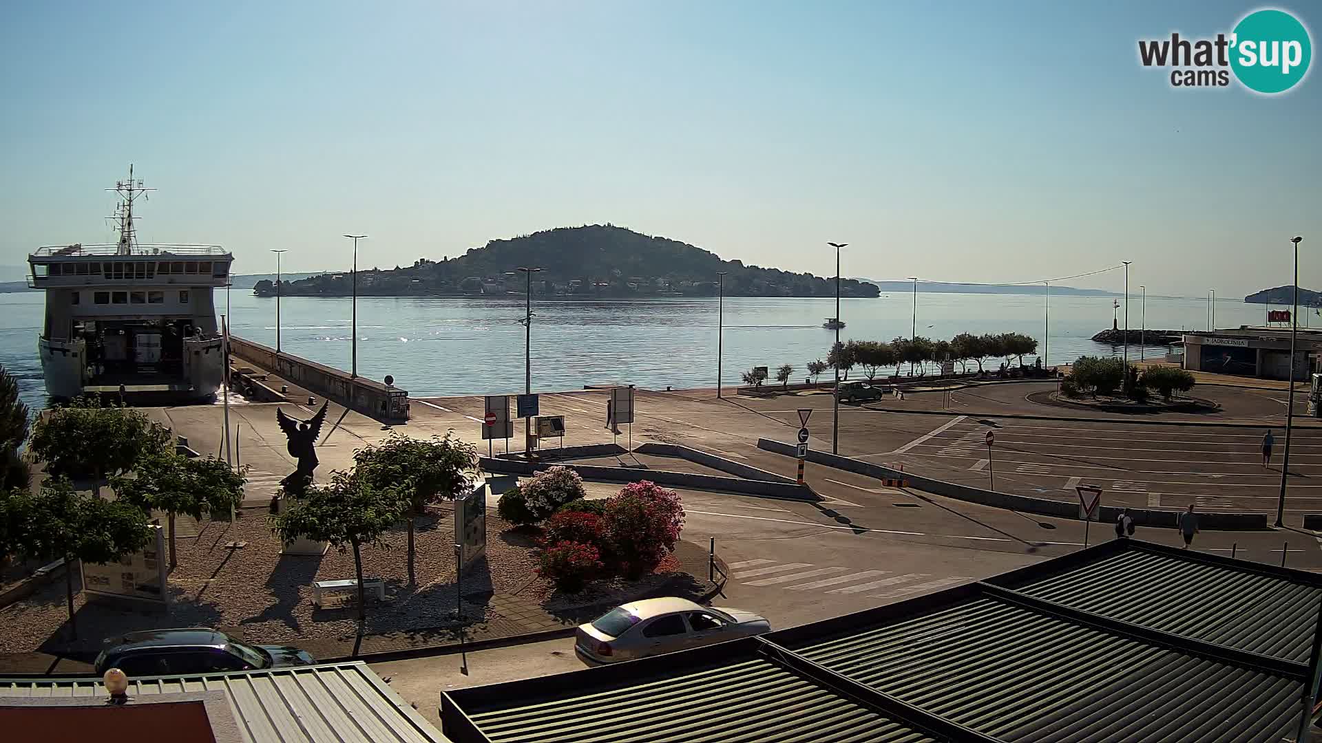 Webcam Ugljan – Preko Ferry to Zadar