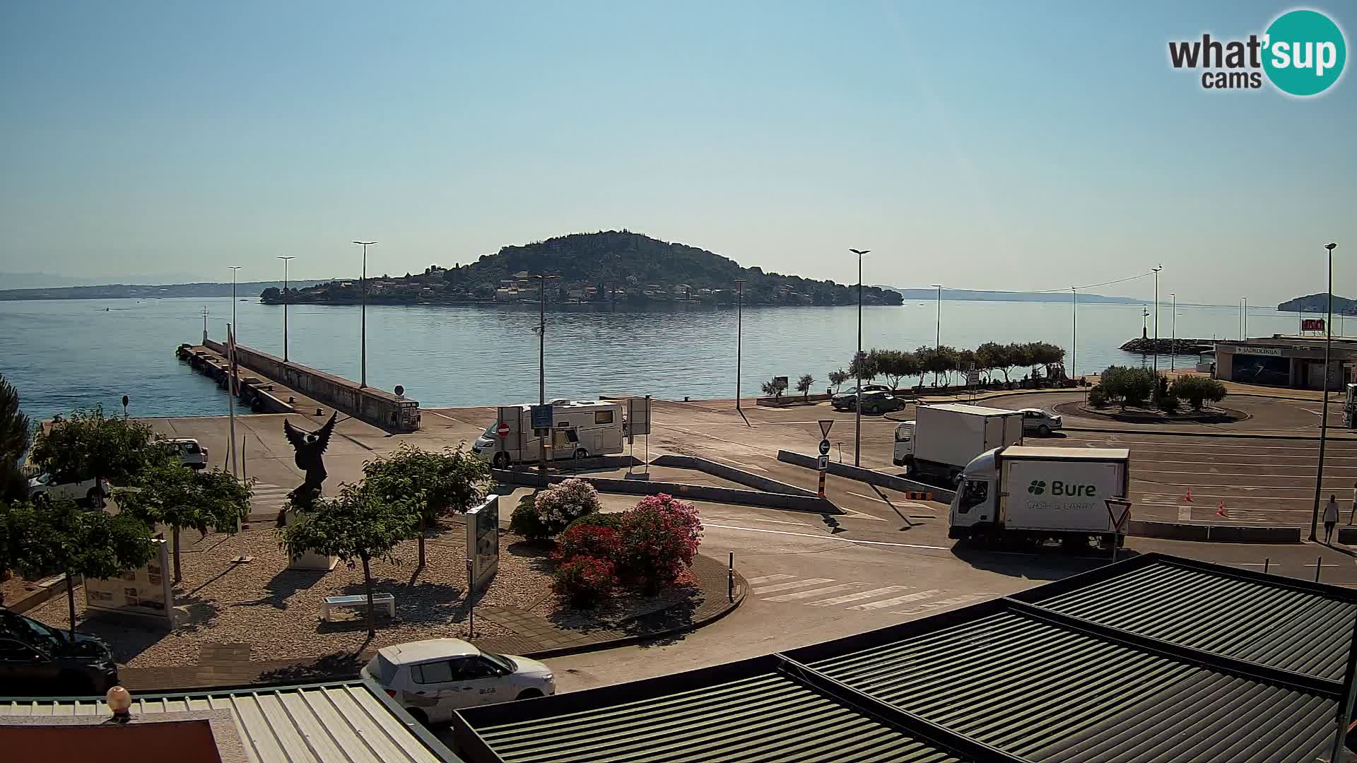 UGLJAN Webcam – Preko-Fähre nach Zadar