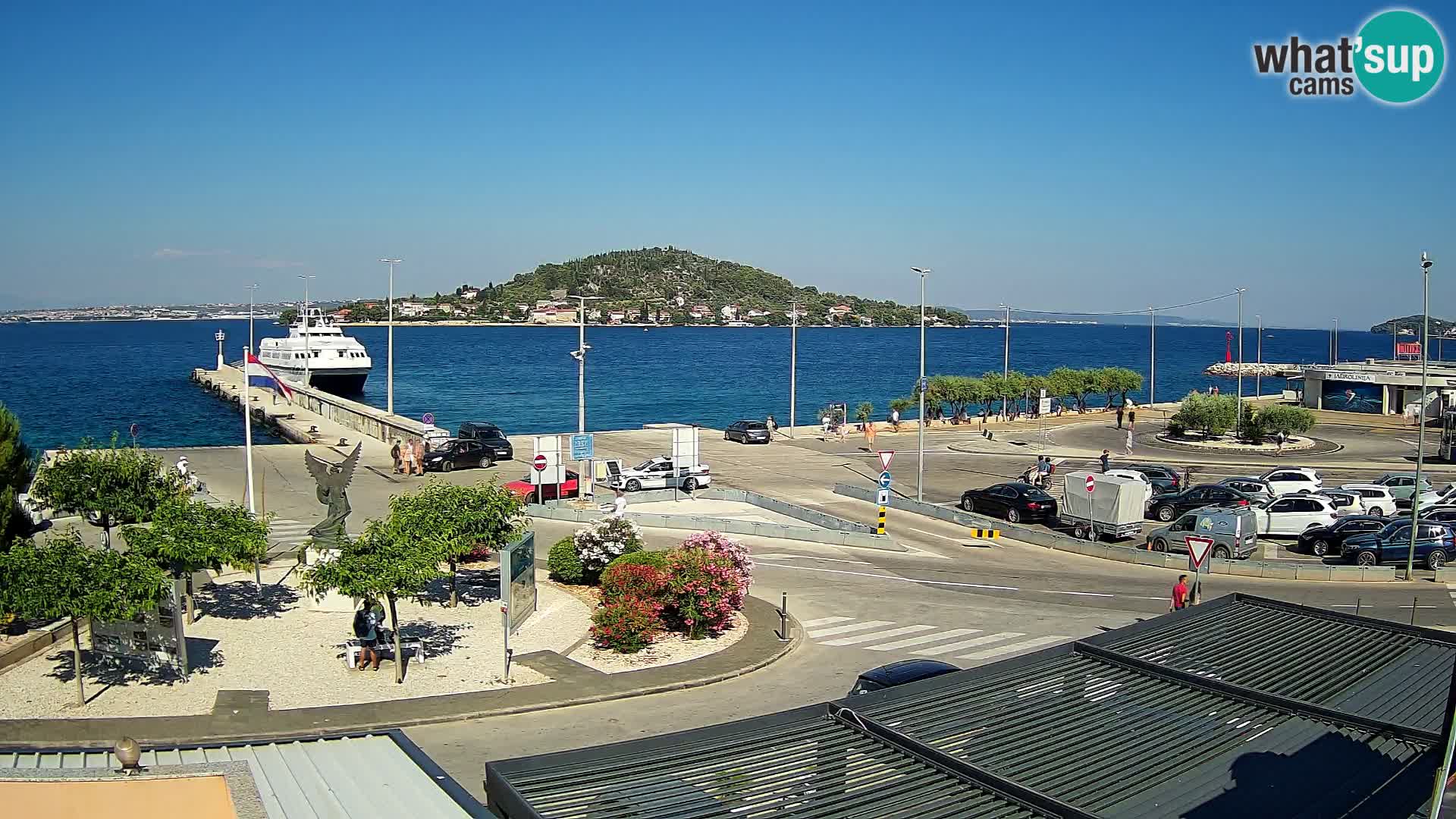 Webcam Ugljan – Preko Ferry to Zadar
