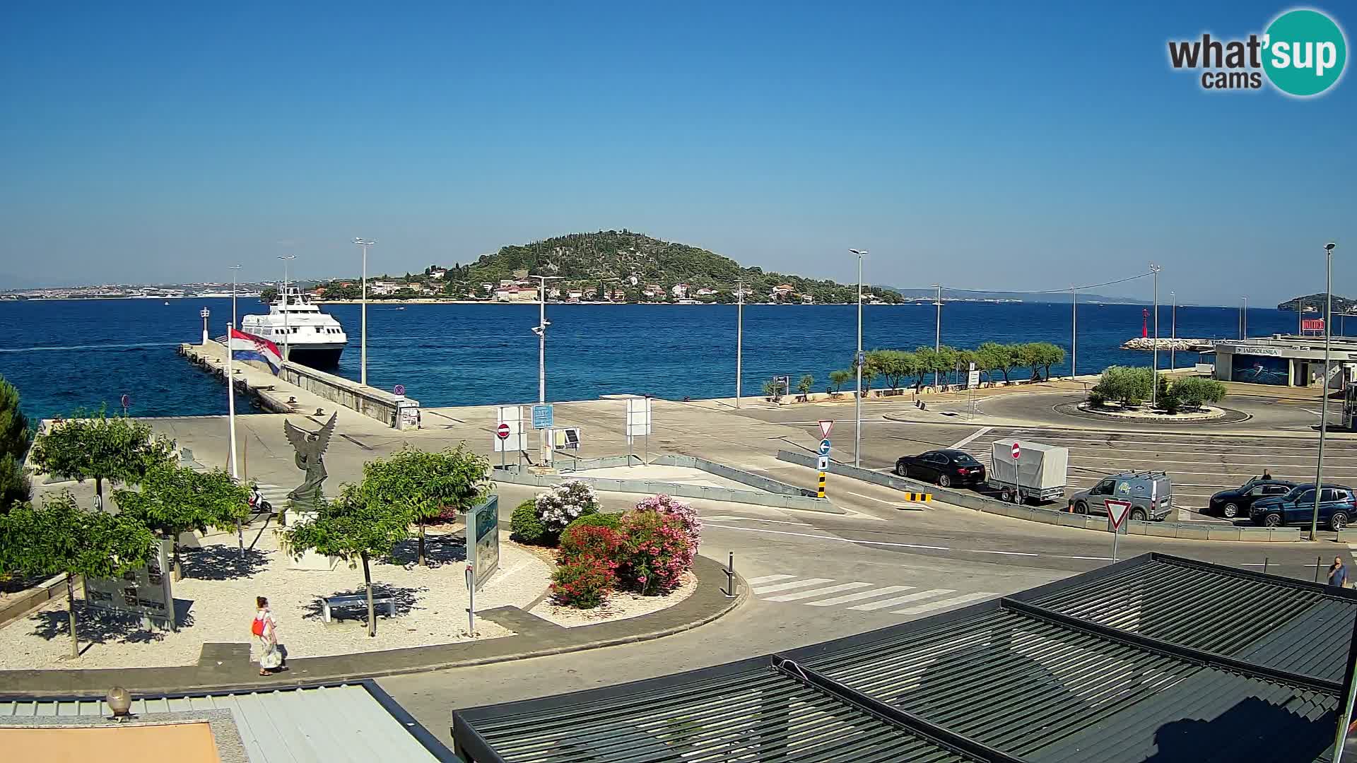 Webcam Ugljan – Preko Ferry to Zadar